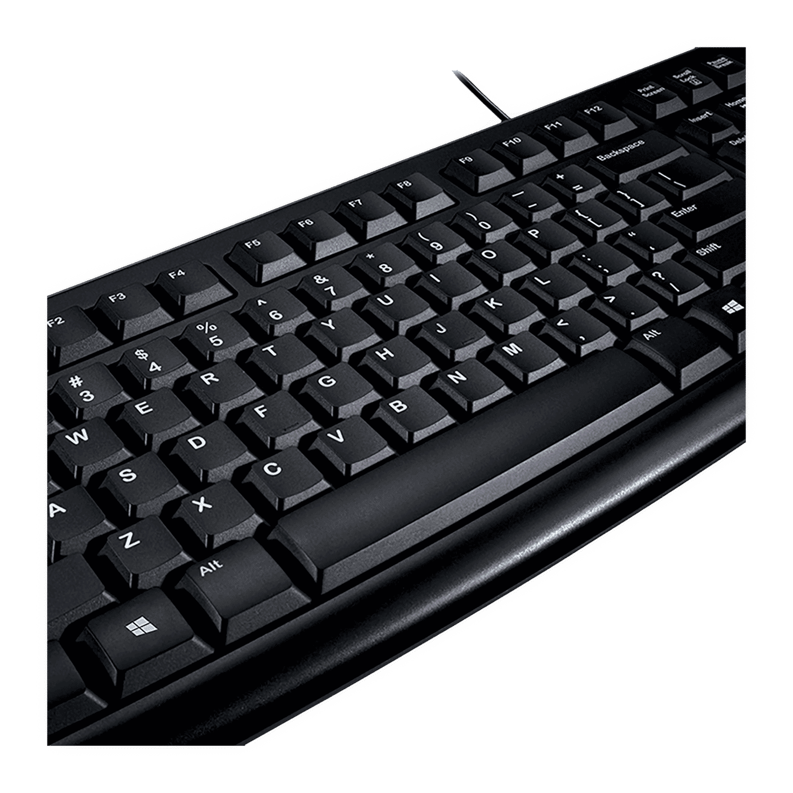 logitech K120 Wired Keyboard with Number Pad (Spill Resistant, Black)_13