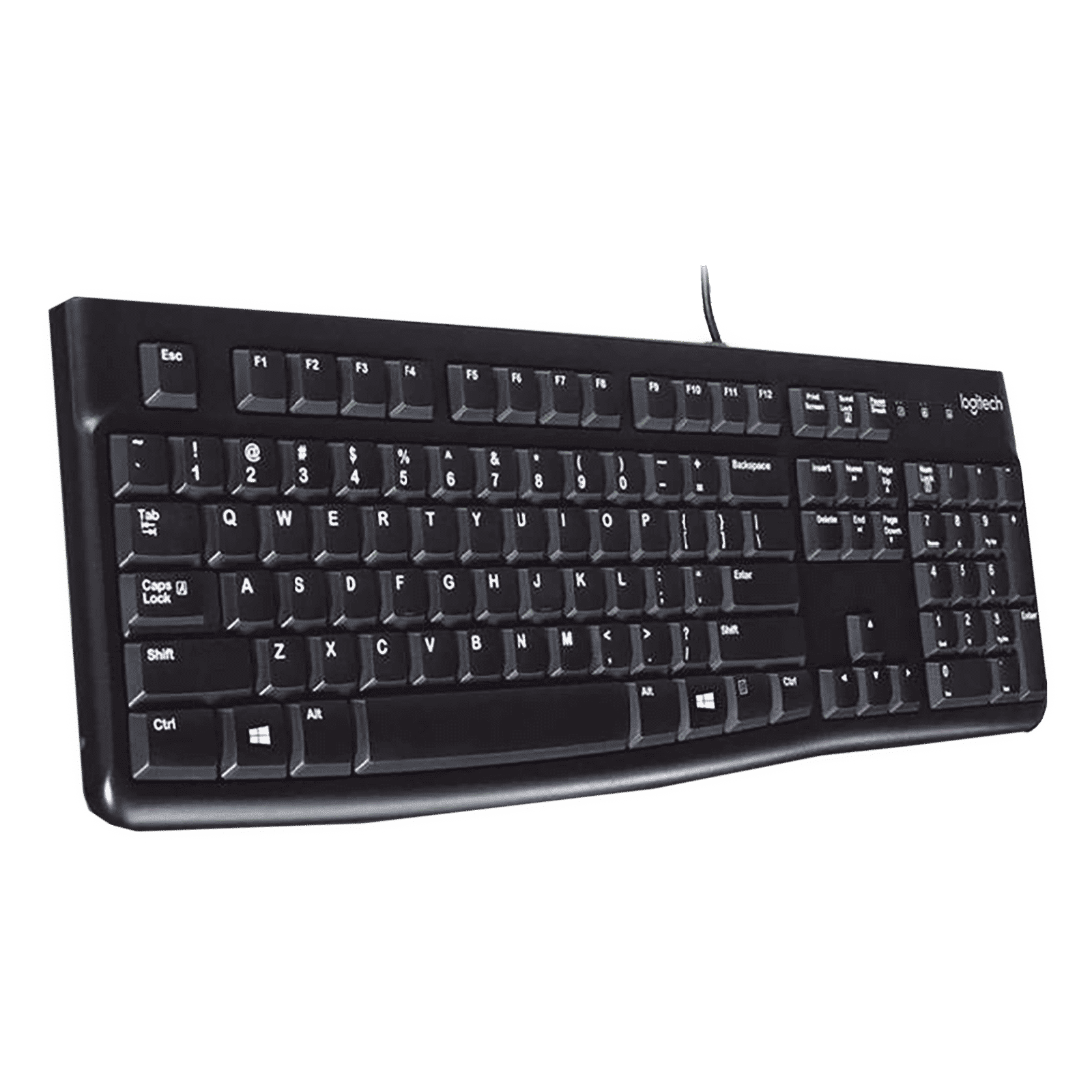 logitech K120 Wired Keyboard with Number Pad (Spill Resistant, Black)_14