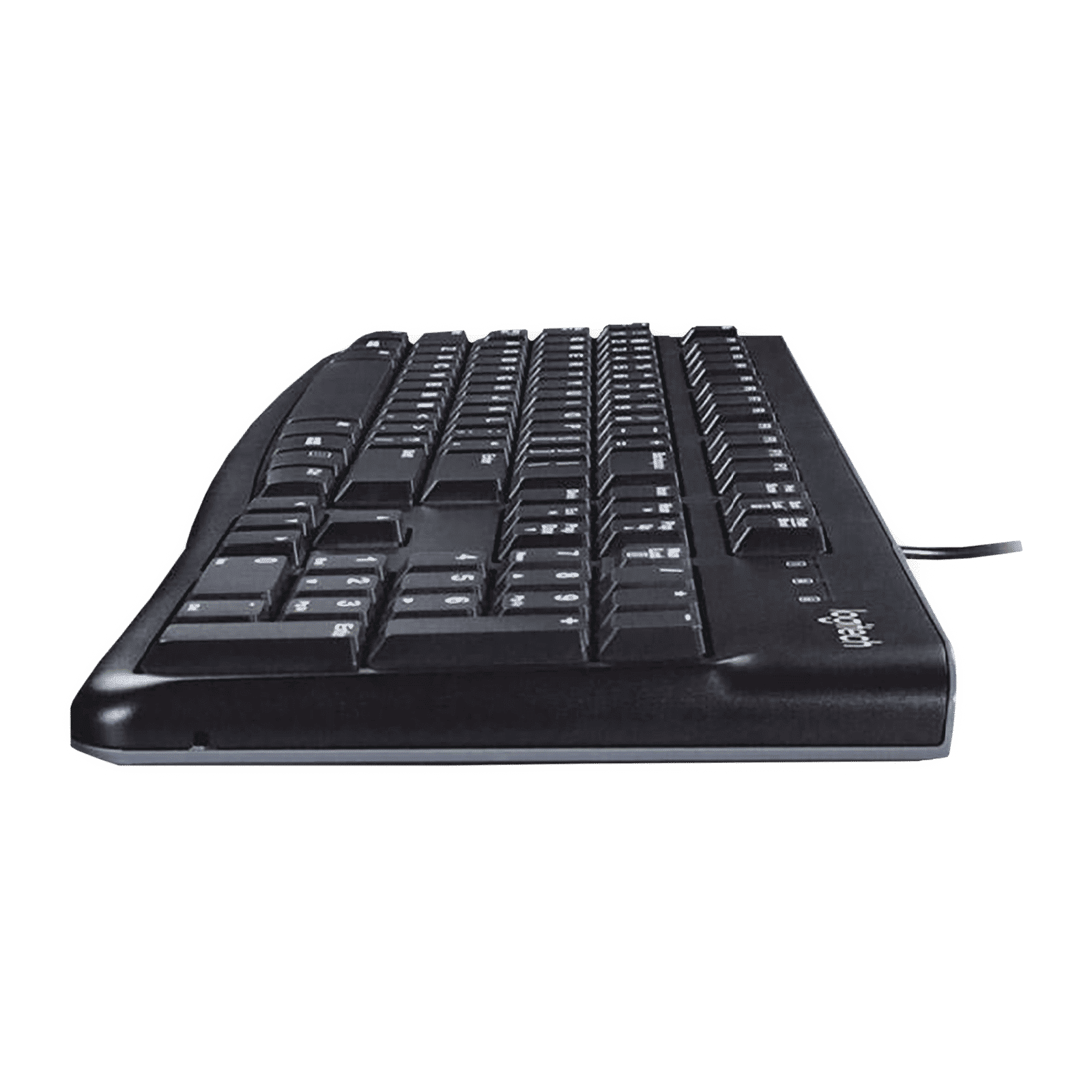logitech K120 Wired Keyboard with Number Pad (Spill Resistant, Black)_5