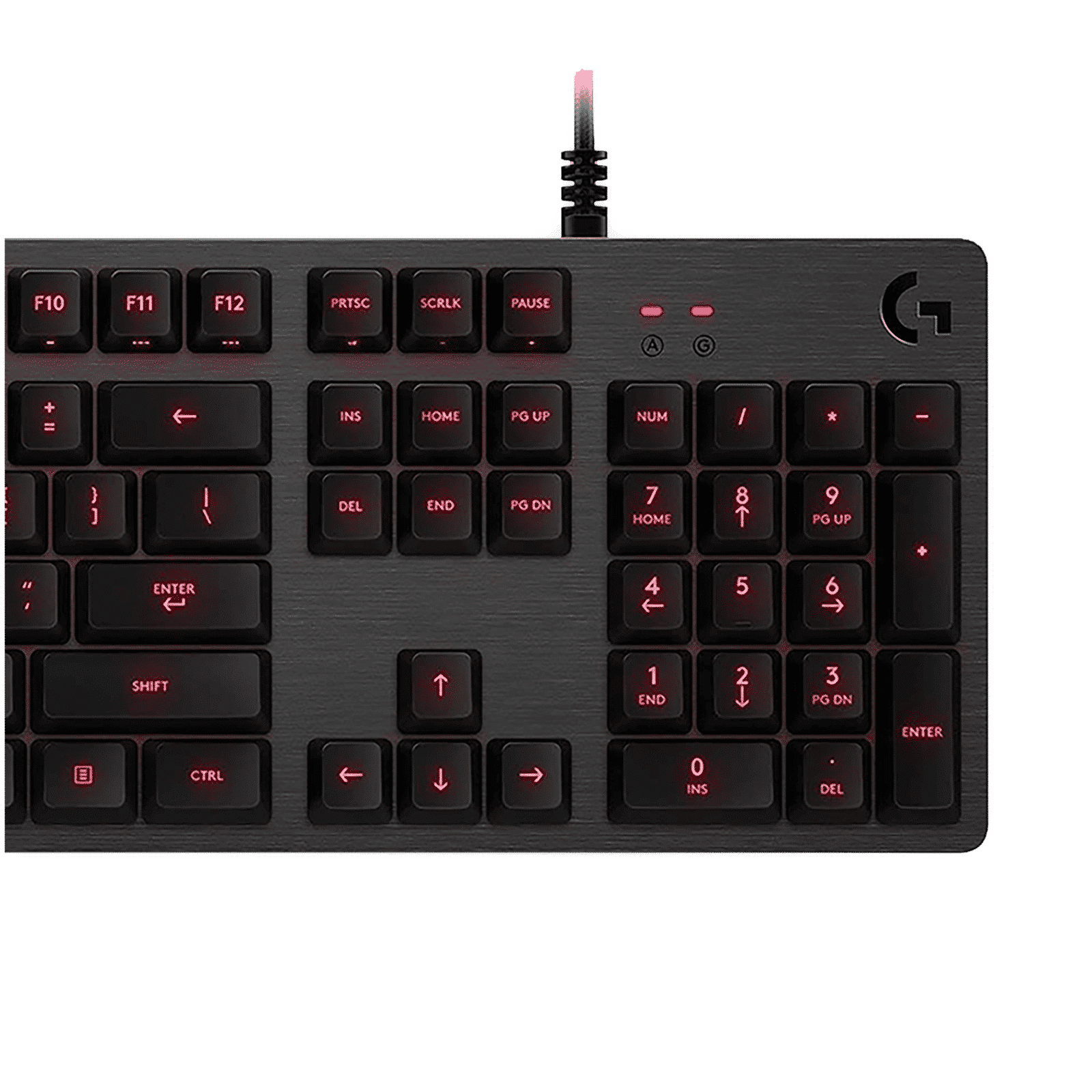 logitech G413 Carbon Wired Gaming Keyboard with Backlit Keys (Romer-G Tactile Mechanical Switches, Black) logitech G413 Carbon Wired Gaming Keyboard with Backlit Keys (Romer-G Tactile Mechanical Switches, Black)_6