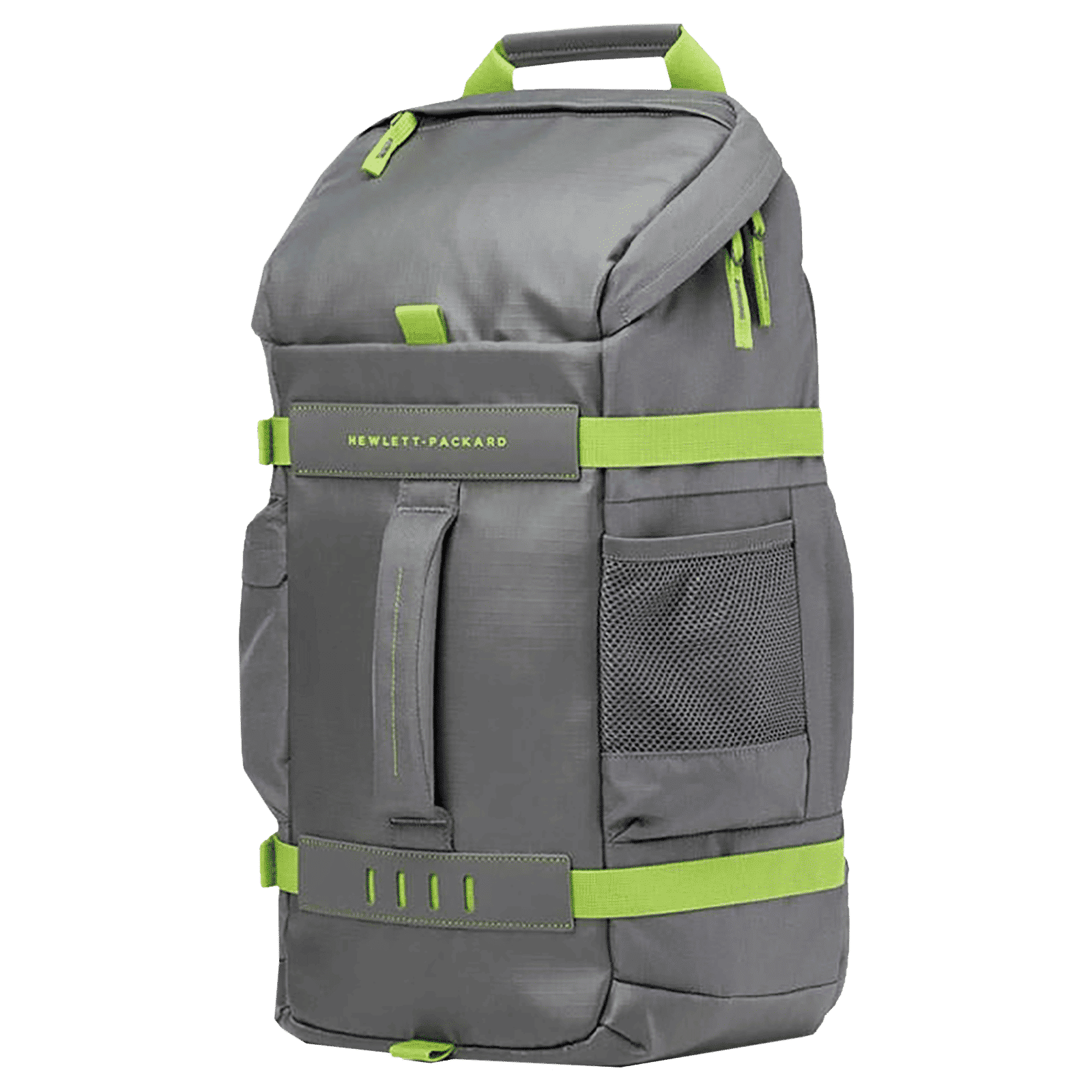 HP Odyssey Synthetic Laptop Backpack for 15.6 Inch Laptop (Scratch & Weather Resistant, Green/Gray)_5