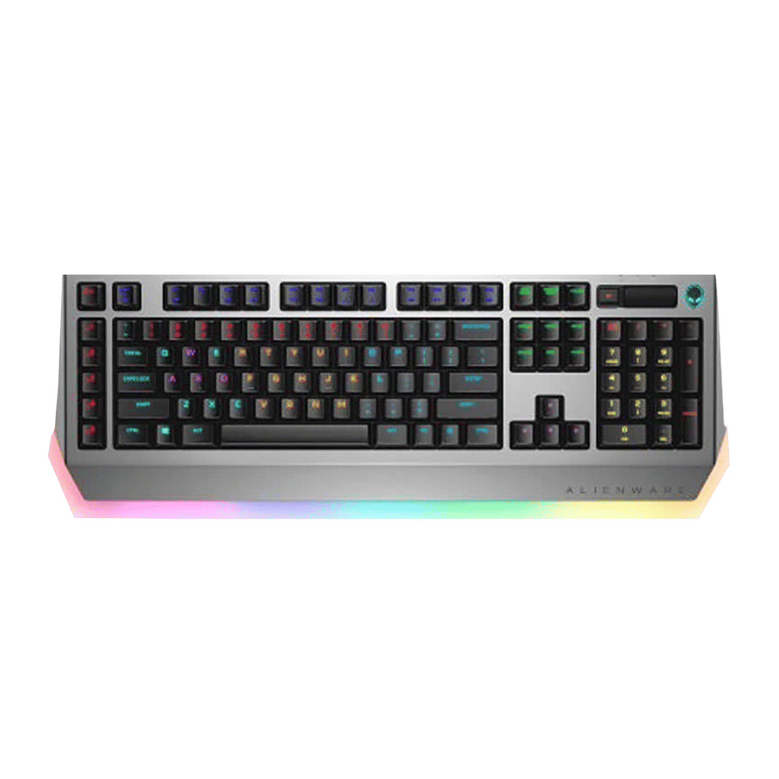 DELL Alienware Pro Mechanical AW768 Wired Gaming Keyboard with Backlit Keys (Dedicated Volume Roller, Black)_1
