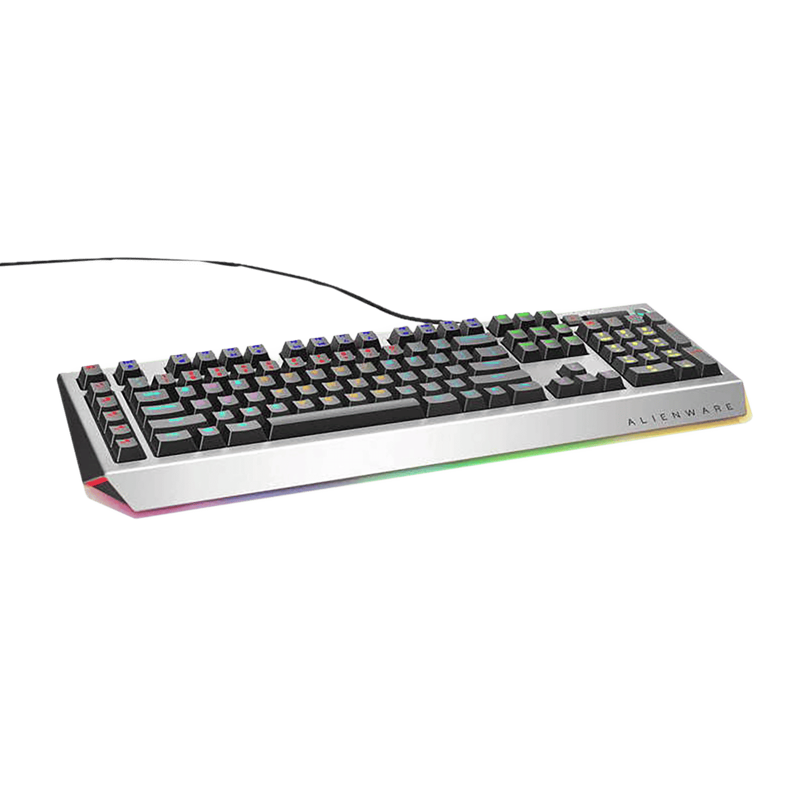 DELL Alienware Pro Mechanical AW768 Wired Gaming Keyboard with Backlit Keys (Dedicated Volume Roller, Black)_7