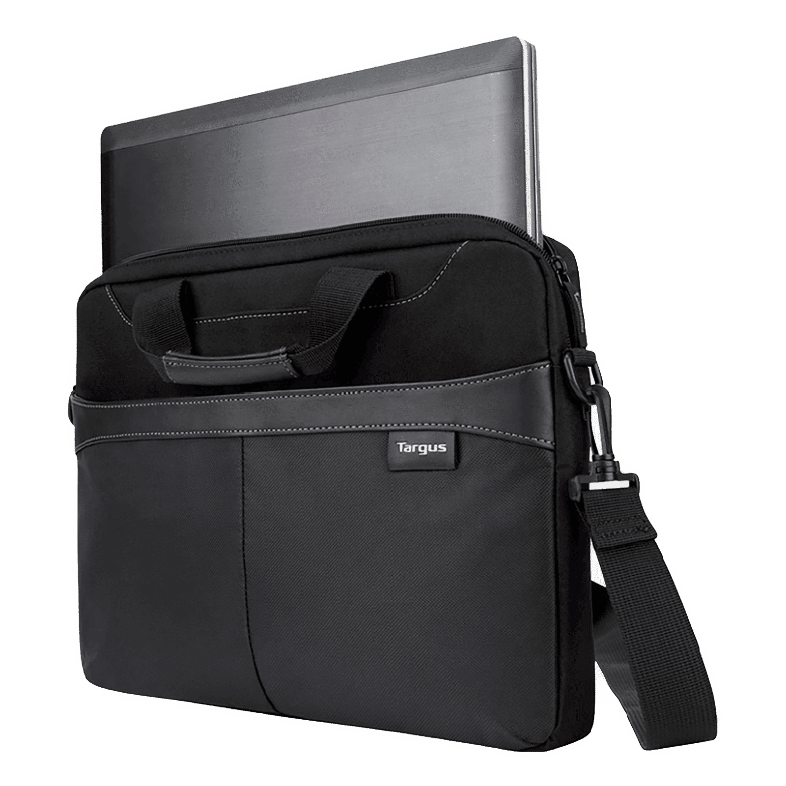 Targus Business Casual Polyester Laptop Sling Bag for 15.6 Inch Laptop (Removable & Adjustable Shoulder Strap, Black)_7