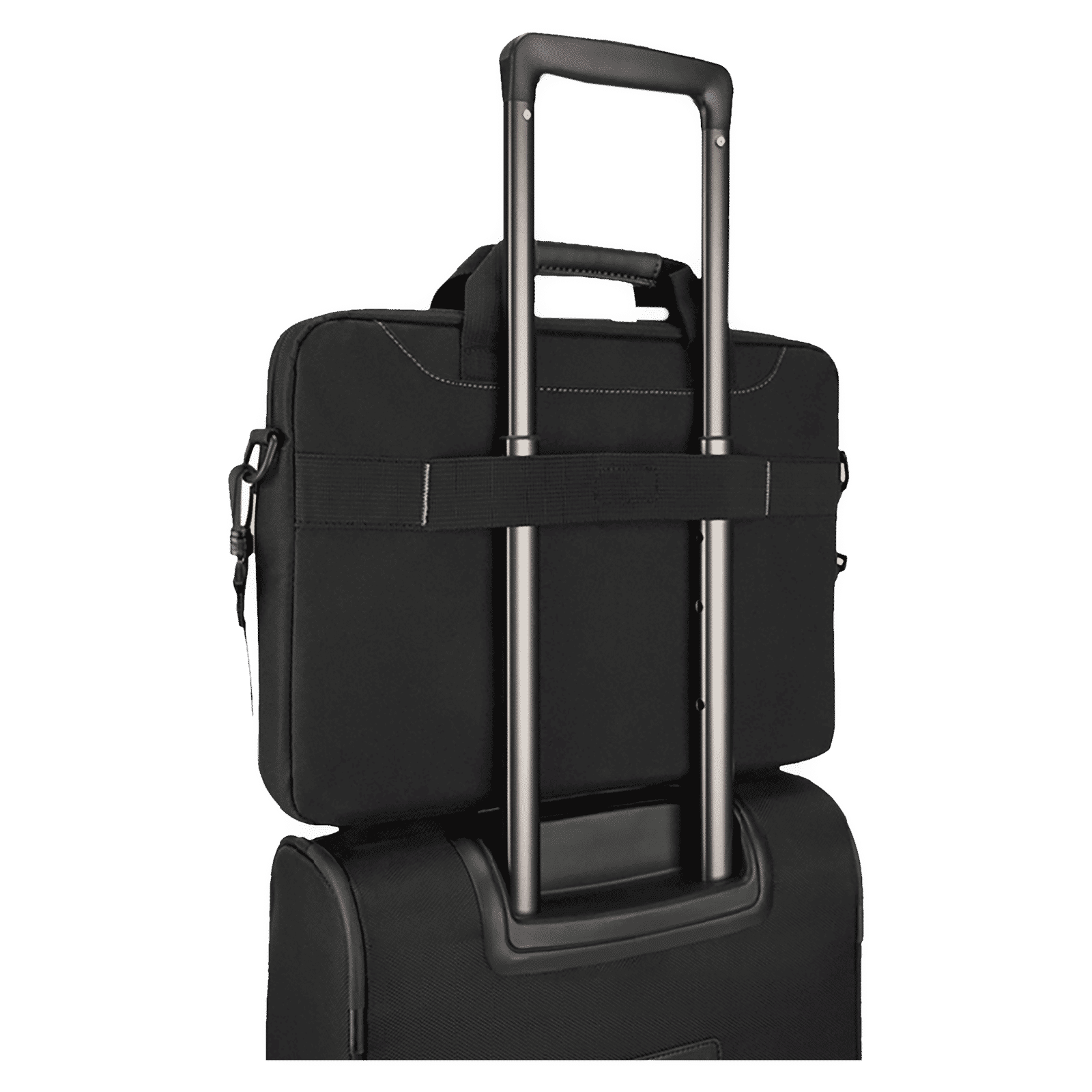 Targus Business Casual Polyester Laptop Sling Bag for 15.6 Inch Laptop (Removable & Adjustable Shoulder Strap, Black)_5