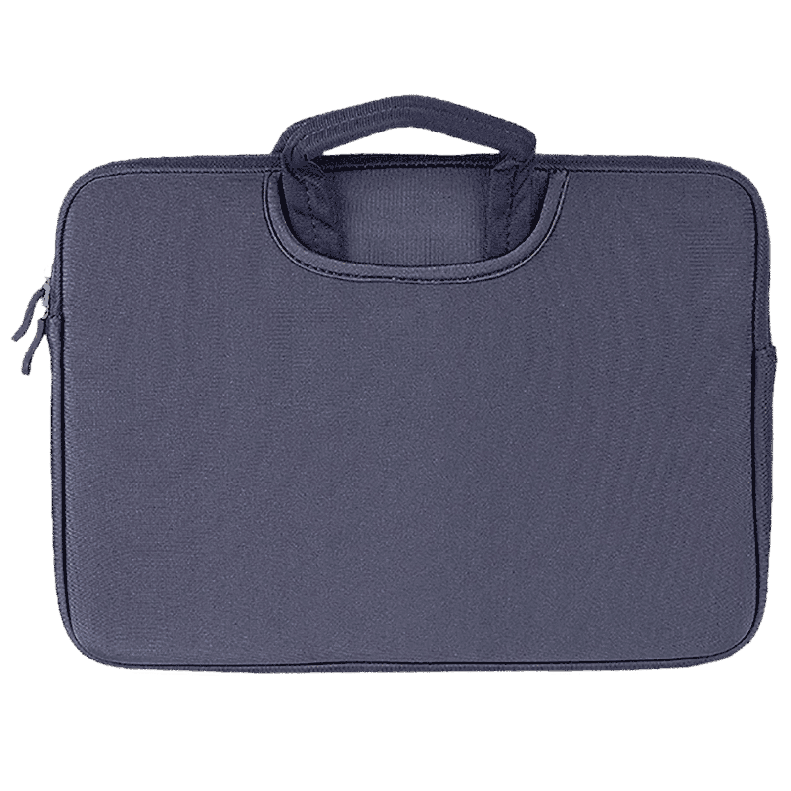 neopack Lycra Fabric, Neoprene Laptop Sleeve for 13.3 & 14.2 Inch Laptop (Water Resistant, Navy Blue)_11