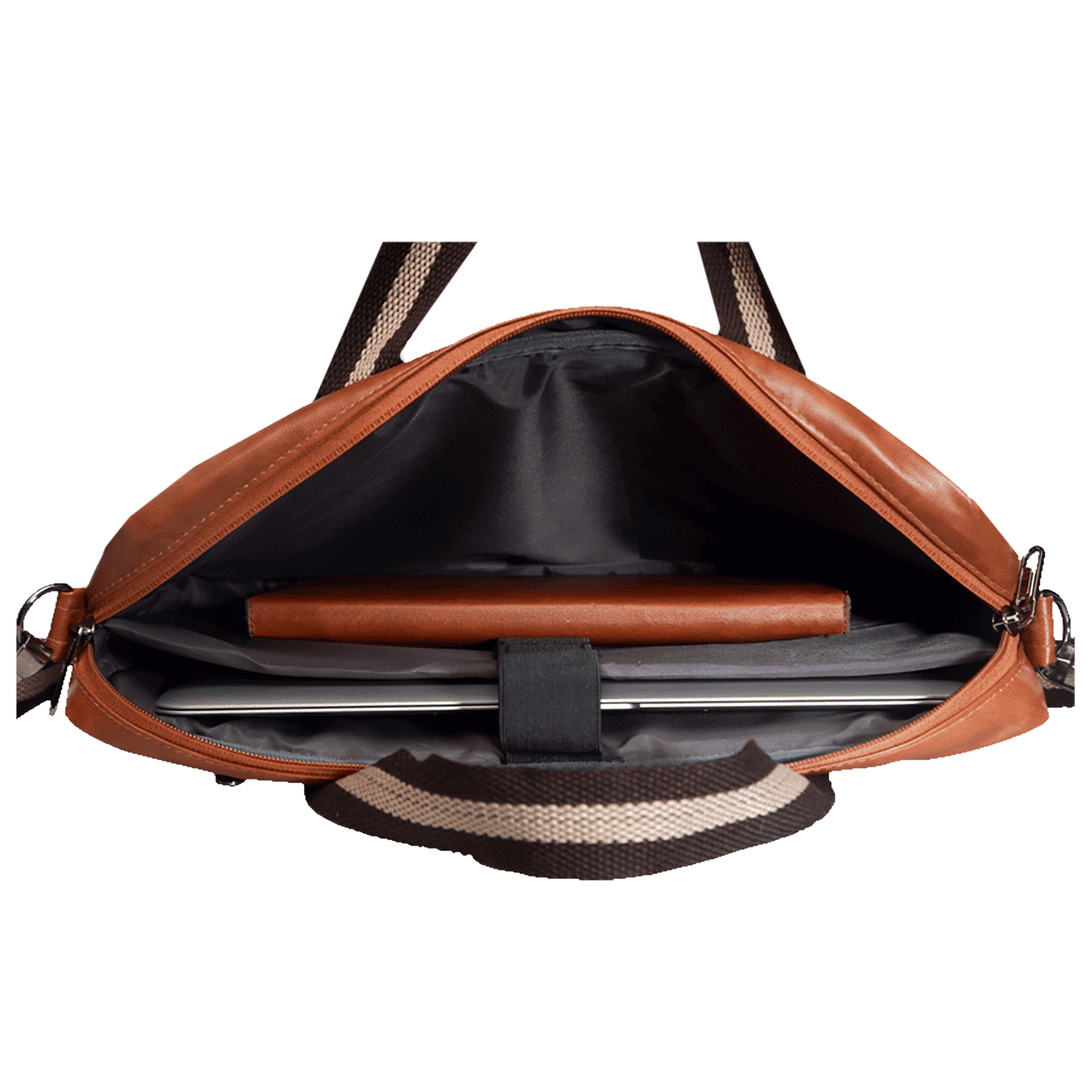 Croma Leather Laptop Sleeve for 15 Inch Laptop (Apple Compatible, Brown) Croma Leather Laptop Sleeve for 15 Inch Laptop (Apple Compatible, Brown)_4