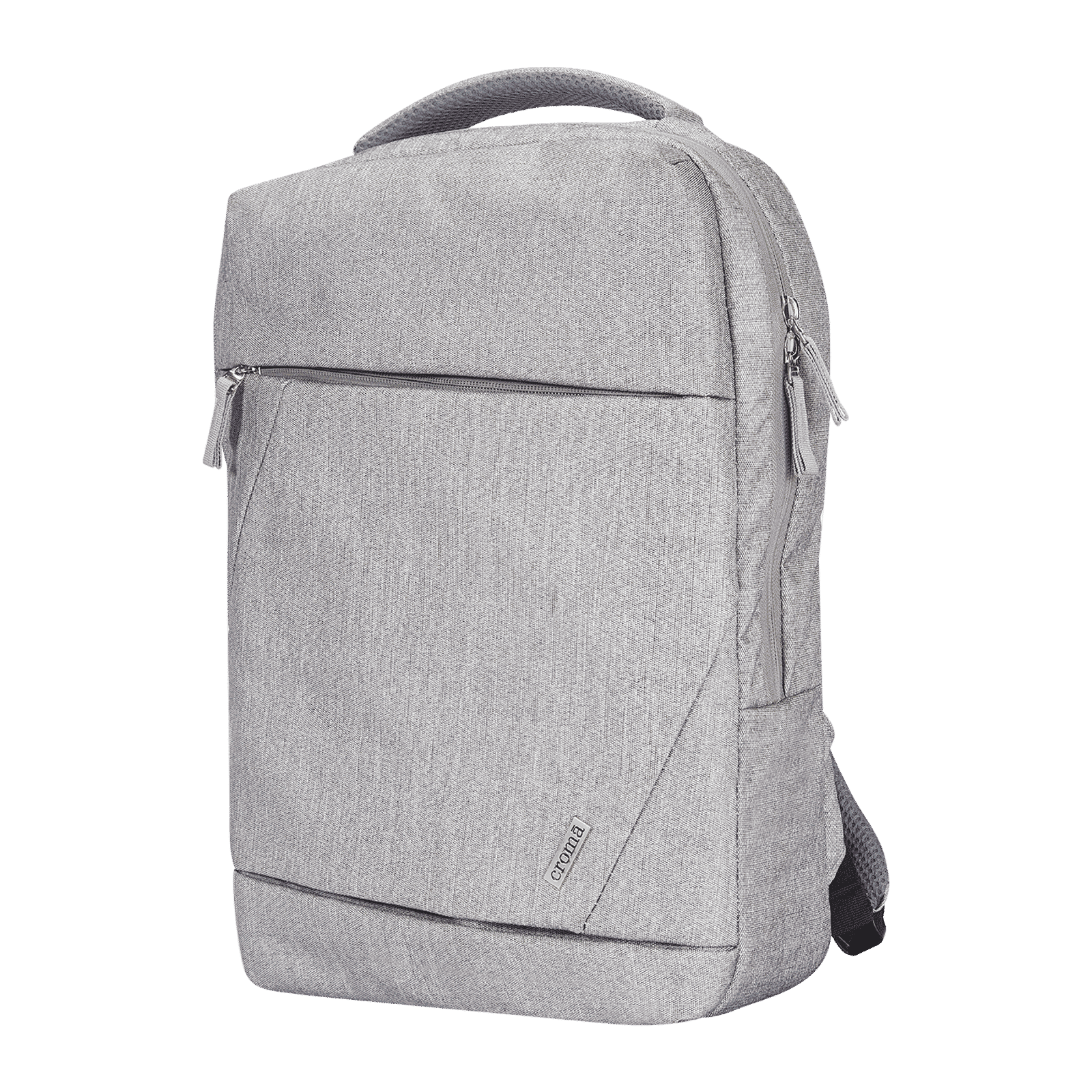 Croma Polyester Laptop Backpack for 15.6 Inch Laptop (30 L, Water Resistant, Grey)_6