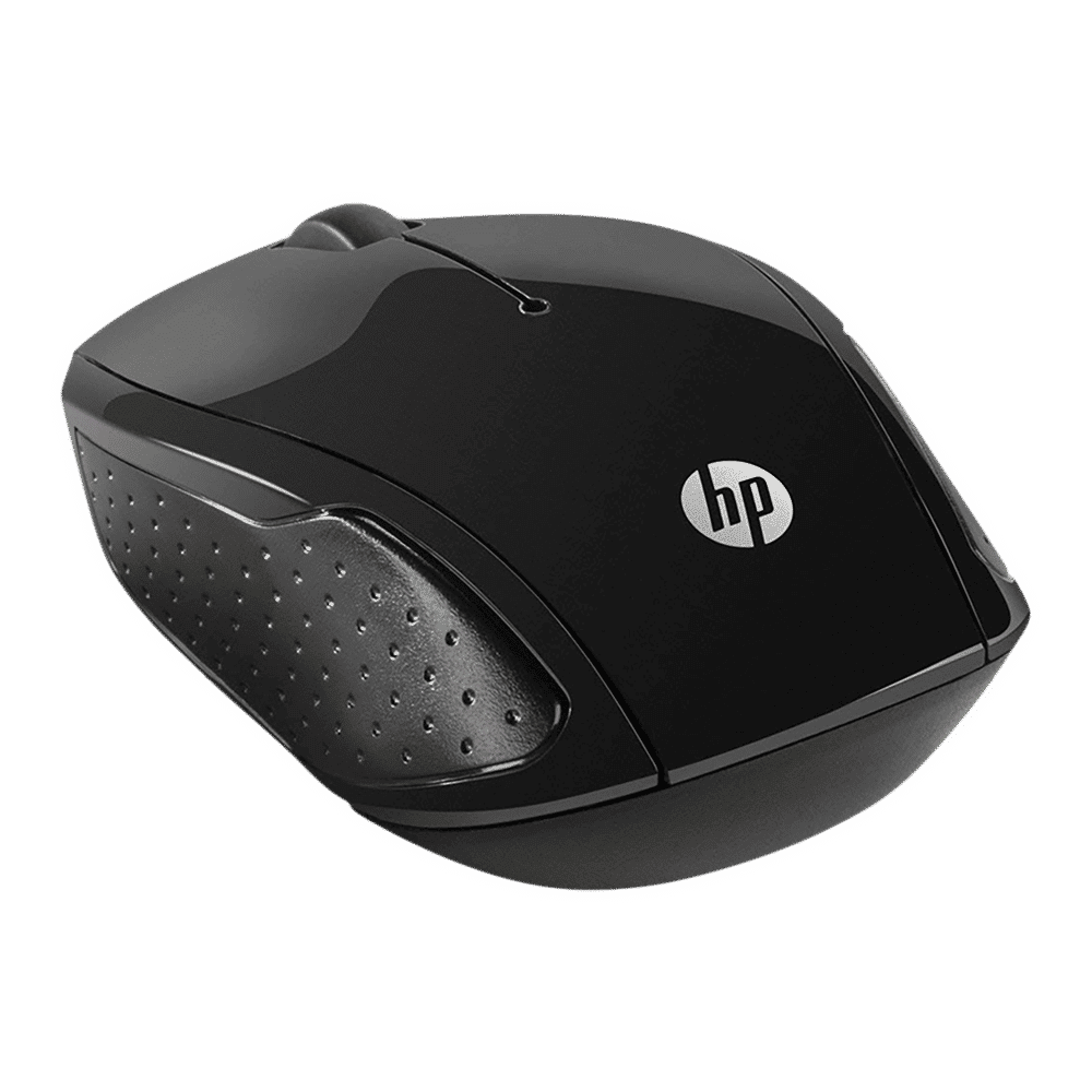 HP 200 Wireless Optical Mouse (1000 DPI, Ergonomic Design, Black)_4