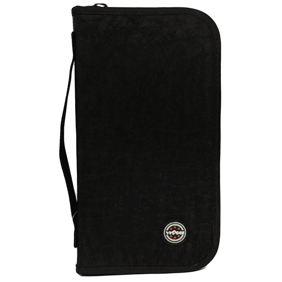 Viaggi Premium Passport Organiser (VIA0029, Black)_1