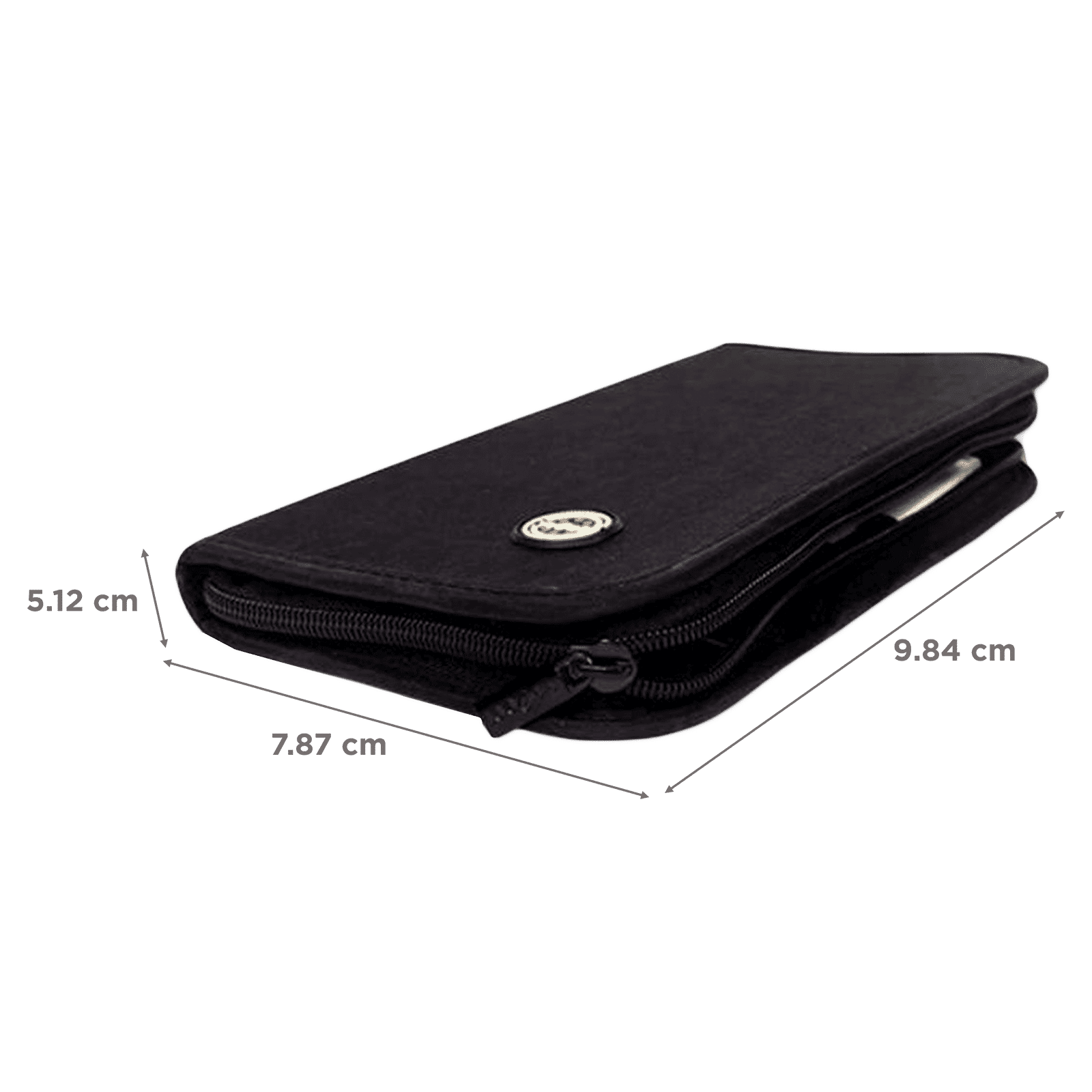 Viaggi Premium Passport Organiser (VIA0029, Black)_2