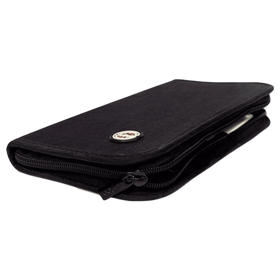 Viaggi Premium Passport Organiser (VIA0029, Black)_3