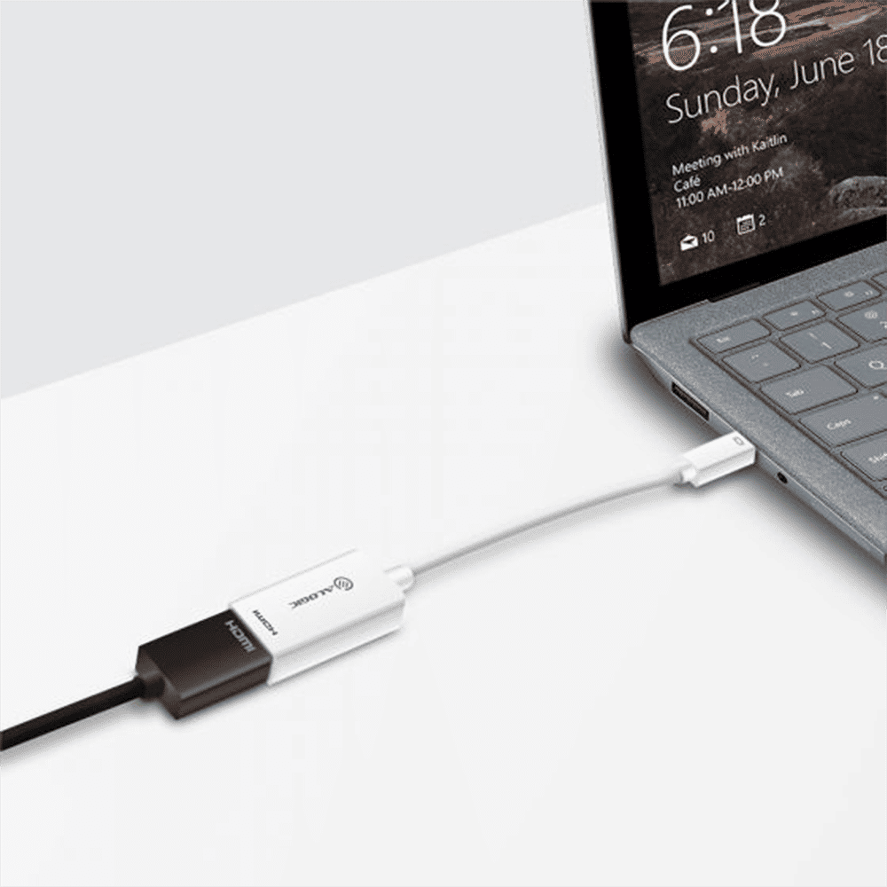 ALOGIC Premium Series Mini DisplayPort to HDMI Adapter (Supports 2 Audio Channels, White) ALOGIC Premium Series Mini DisplayPort to HDMI Adapter (Supports 2 Audio Channels, White)_4