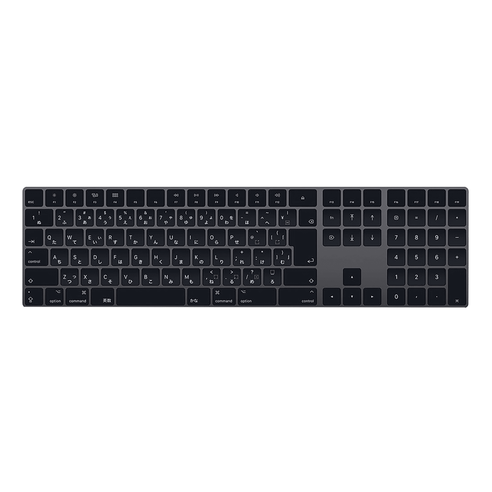 Apple Magic Rechargeable Bluetooth Wireless Keyboard with Number Pad (Unique Scissor Mechanism, Space Grey) Apple Magic Rechargeable Bluetooth Wireless Keyboard with Number Pad (Unique Scissor Mechanism, Space Grey)_1