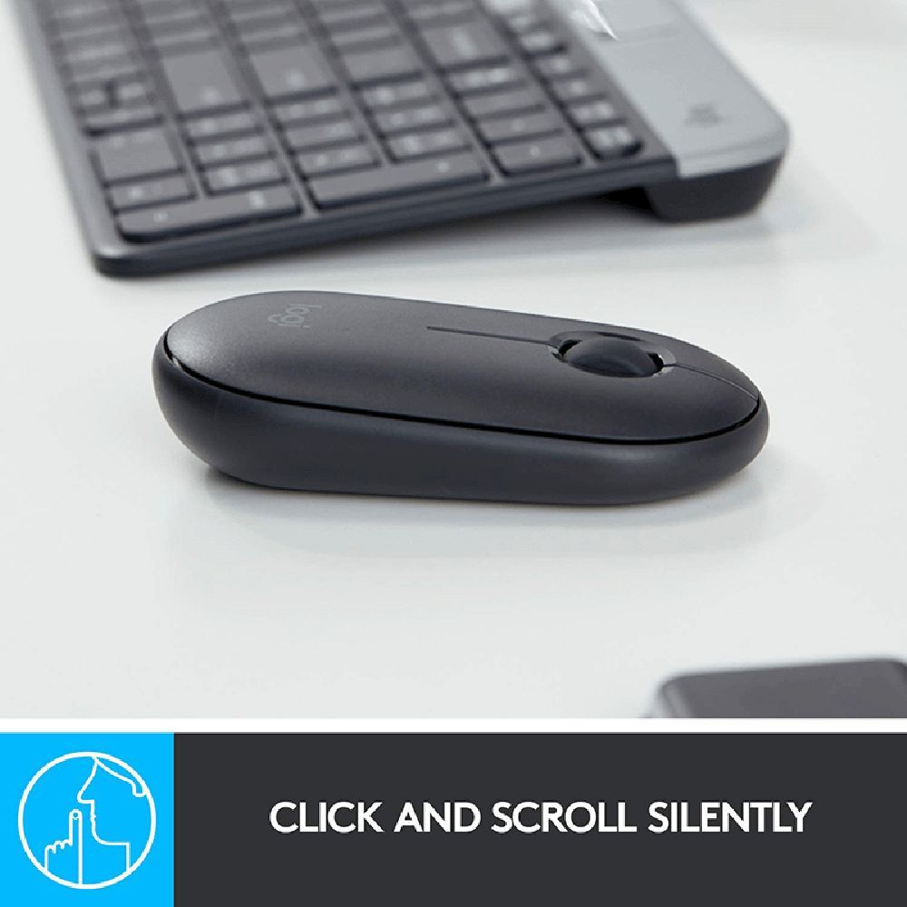 logitech Pebble Wireless Optical Mouse with Silent Click Buttons (1000 DPI, Ultra Portable, Graphite)_11