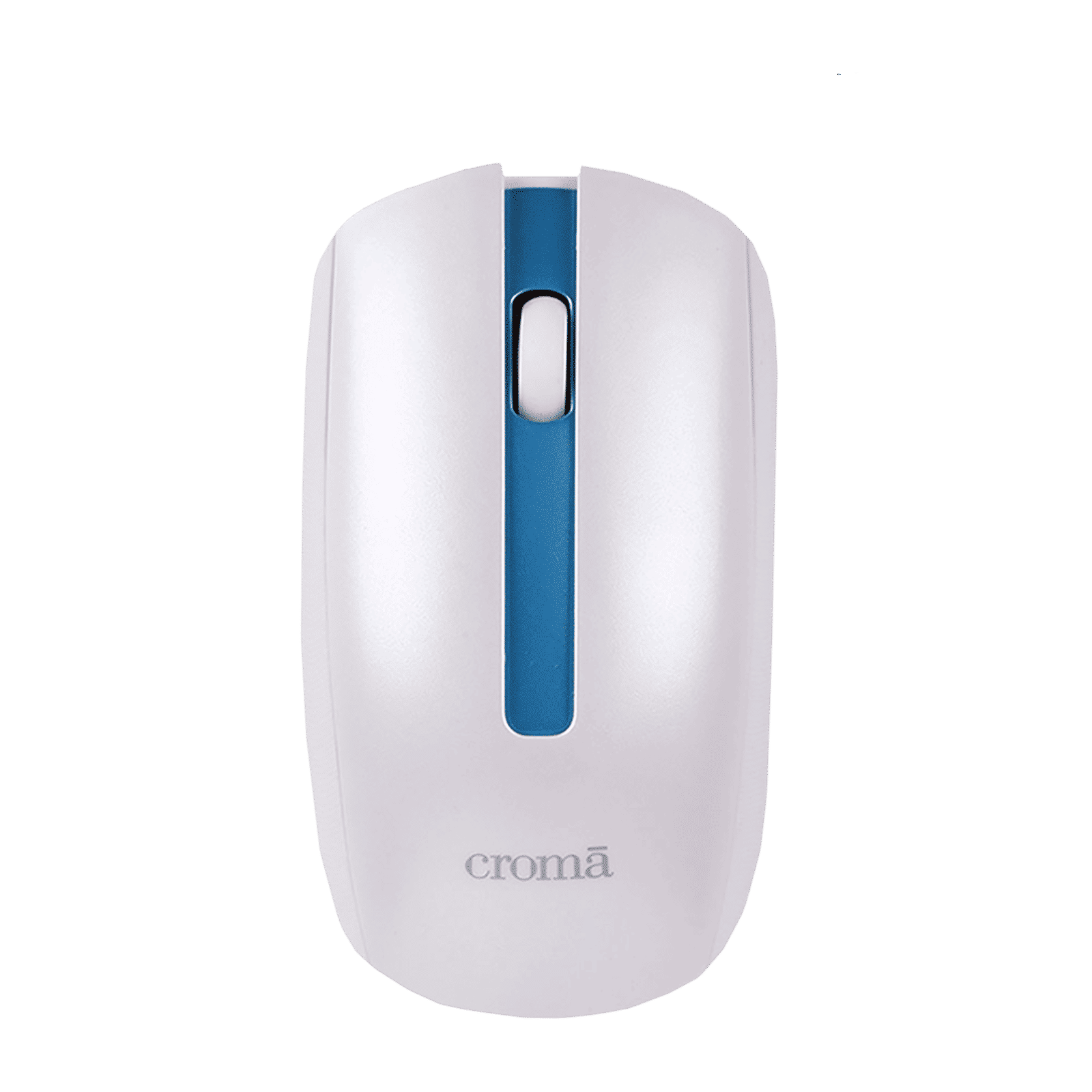 Croma Wireless Optical Mouse (1000 DPI, Ergonomic Design, White)_8