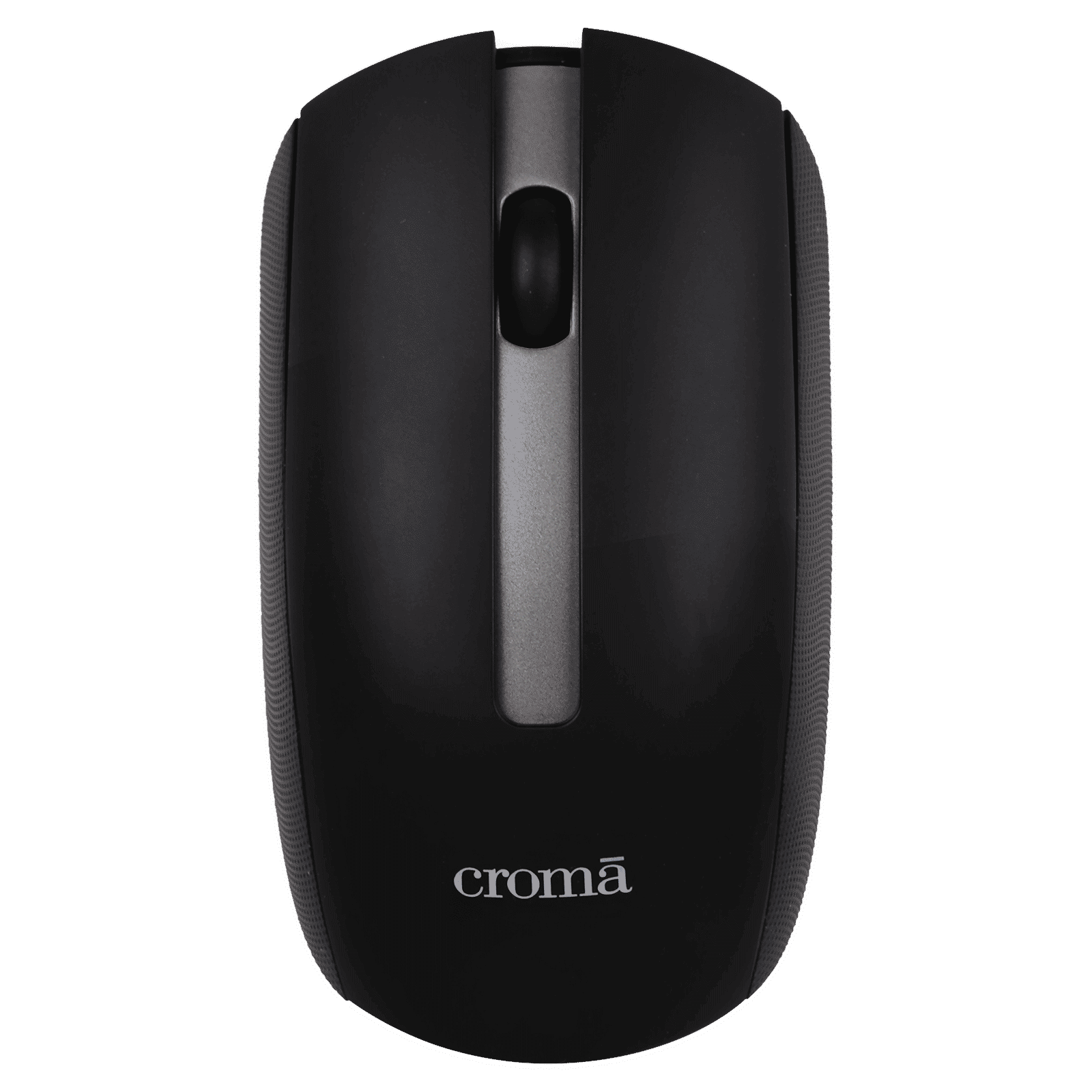 Croma Wireless Optical Mouse (1000 DPI, Ergonomic Design, Black) Croma Wireless Optical Mouse (1000 DPI, Ergonomic Design, Black)_1
