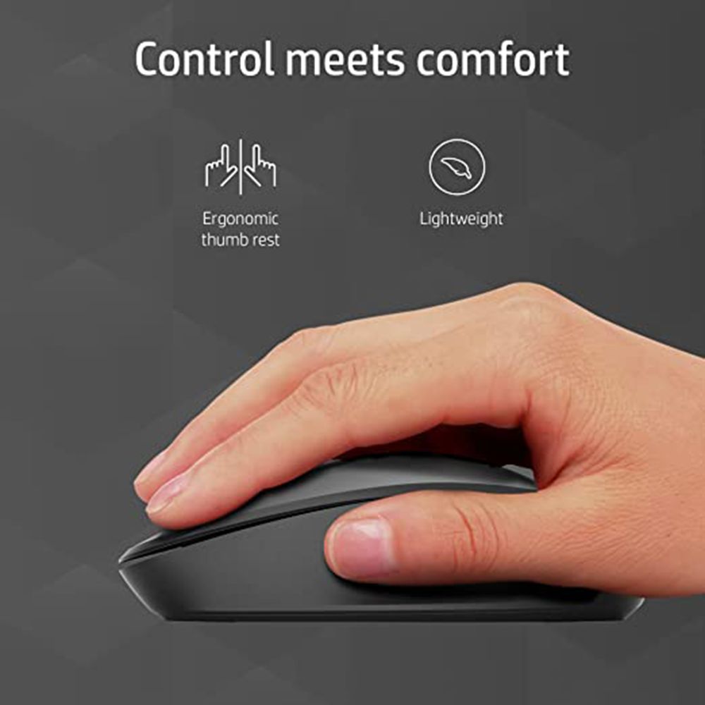 HP 250 Wireless Optical Mouse (3600 DPI Adjustable, Ergonomic Design, Black) HP 250 Wireless Optical Mouse (3600 DPI Adjustable, Ergonomic Design, Black)_6