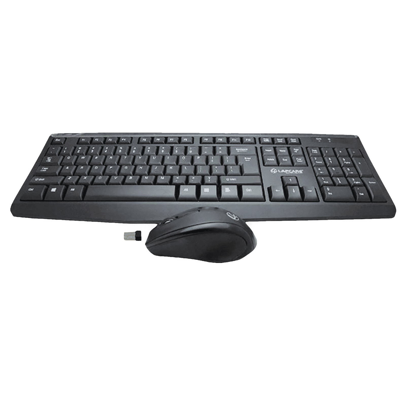 LAPCARE L901 Wireless Keyboard & Mouse Combo (1200 DPI, Spill Resistant, Black) LAPCARE L901 Wireless Keyboard & Mouse Combo (1200 DPI, Spill Resistant, Black)_1