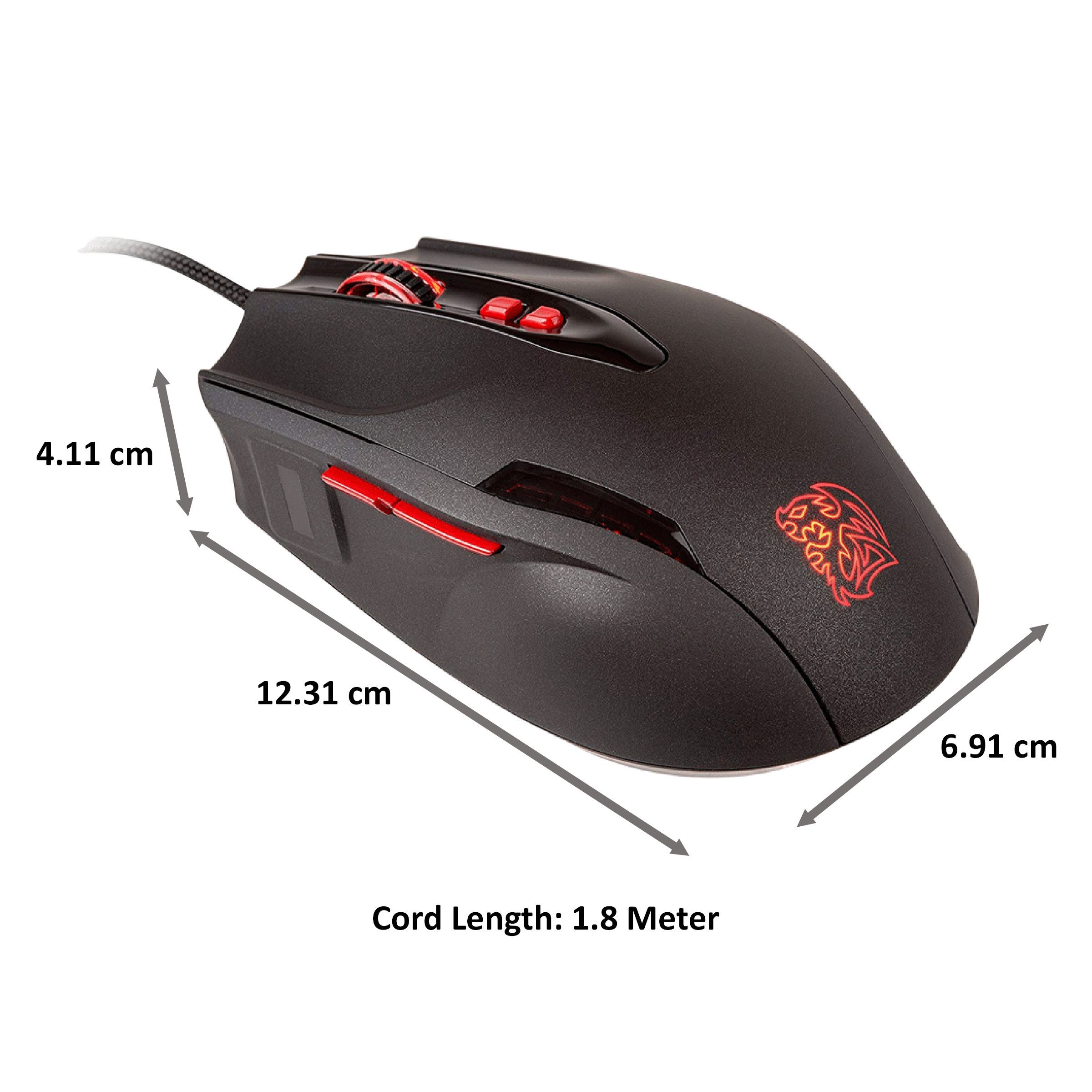 Thermaltake 5700 DPI Wired Fingerprint Mouse (MO-BKV-WDLGBK-01, Black)_2
