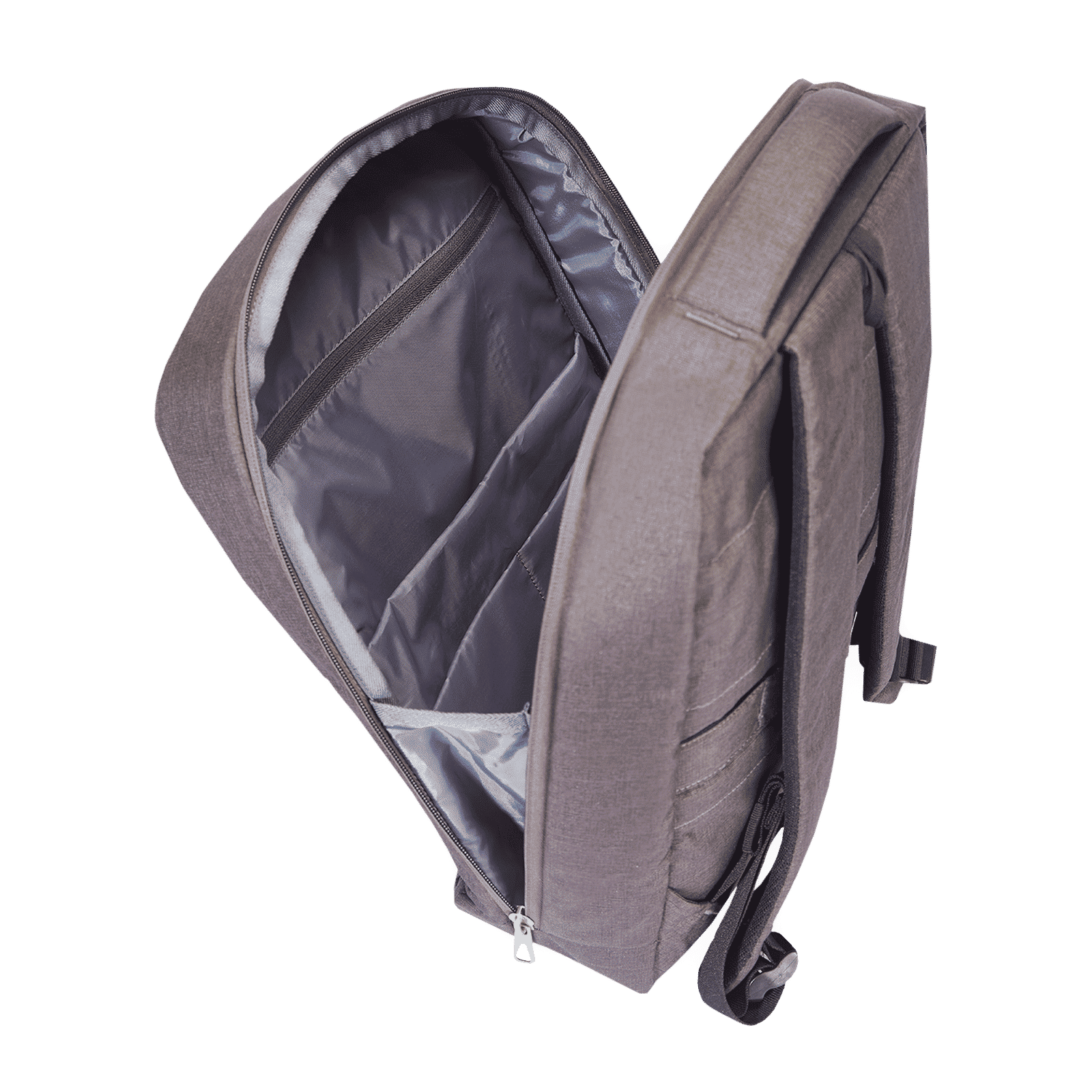 Croma Urban Polyurethane Laptop Backpack for 14 Inch Laptop (4 Storage Compartments, Mesh Grey) Croma Urban Polyurethane Laptop Backpack for 14 Inch Laptop (4 Storage Compartments, Mesh Grey)_9