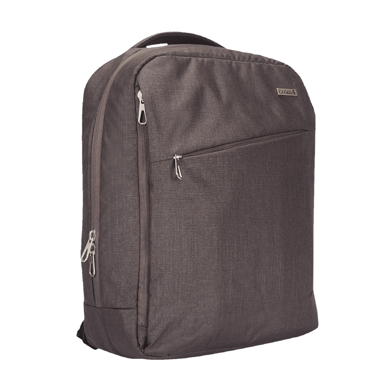 Croma Urban Polyurethane Laptop Backpack for 14 Inch Laptop (4 Storage Compartments, Mesh Grey) Croma Urban Polyurethane Laptop Backpack for 14 Inch Laptop (4 Storage Compartments, Mesh Grey)_12