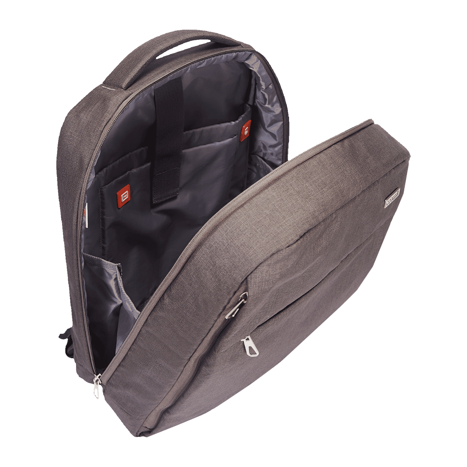 Croma Urban Polyurethane Laptop Backpack for 14 Inch Laptop (4 Storage Compartments, Mesh Grey) Croma Urban Polyurethane Laptop Backpack for 14 Inch Laptop (4 Storage Compartments, Mesh Grey)_5