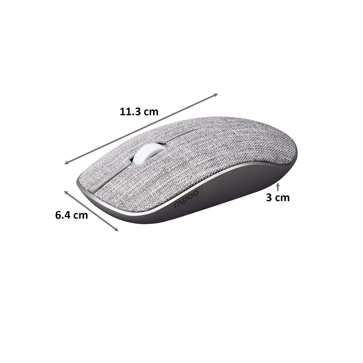 rapoo 3510 Plus 1000 DPI Wireless Optical Mouse (Grey) rapoo 3510 Plus 1000 DPI Wireless Optical Mouse (Grey)_2