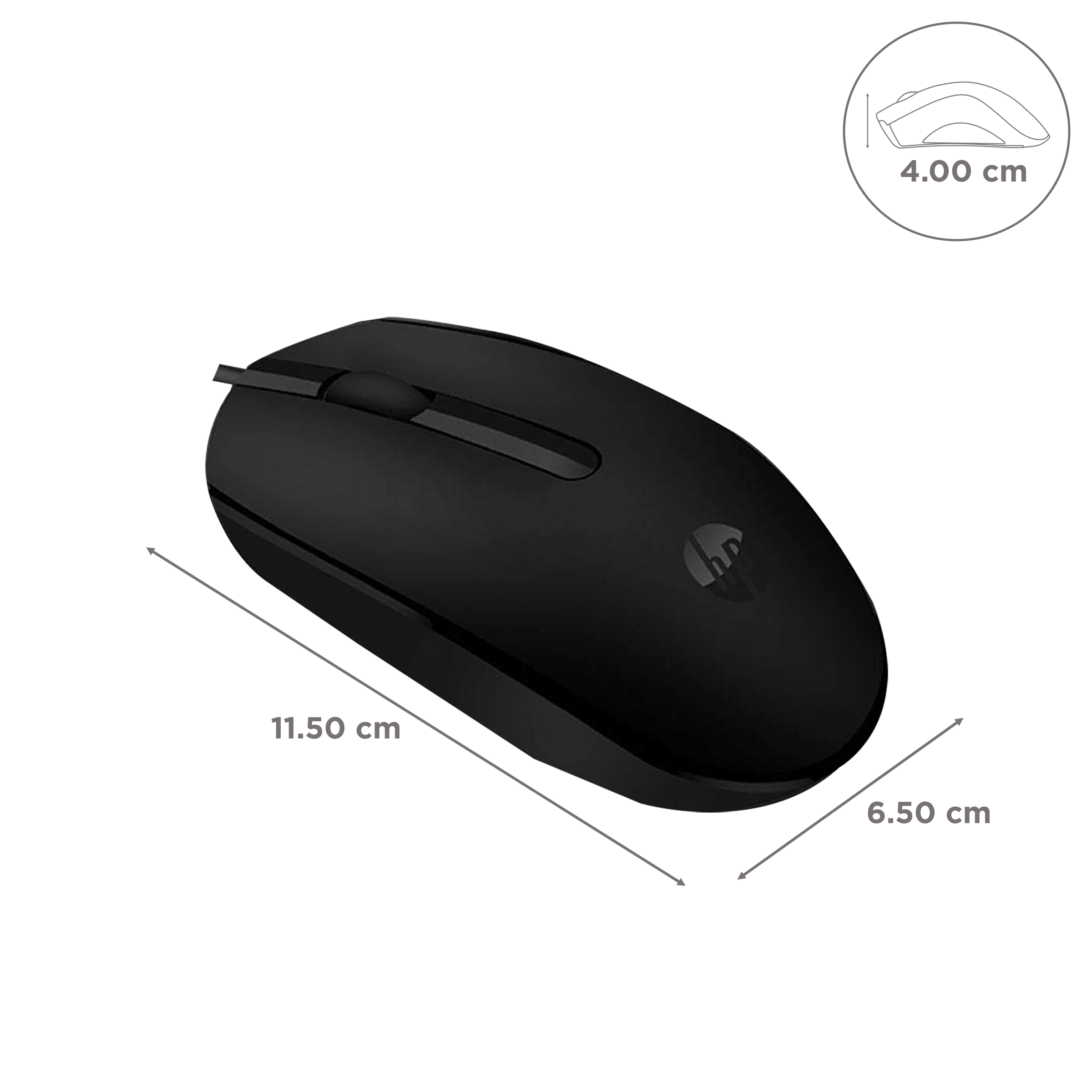 HP M10 Wired Optical Performance Mouse (1000 DPI, Ergonomic Design, Black) HP M10 Wired Optical Performance Mouse (1000 DPI, Ergonomic Design, Black)_3