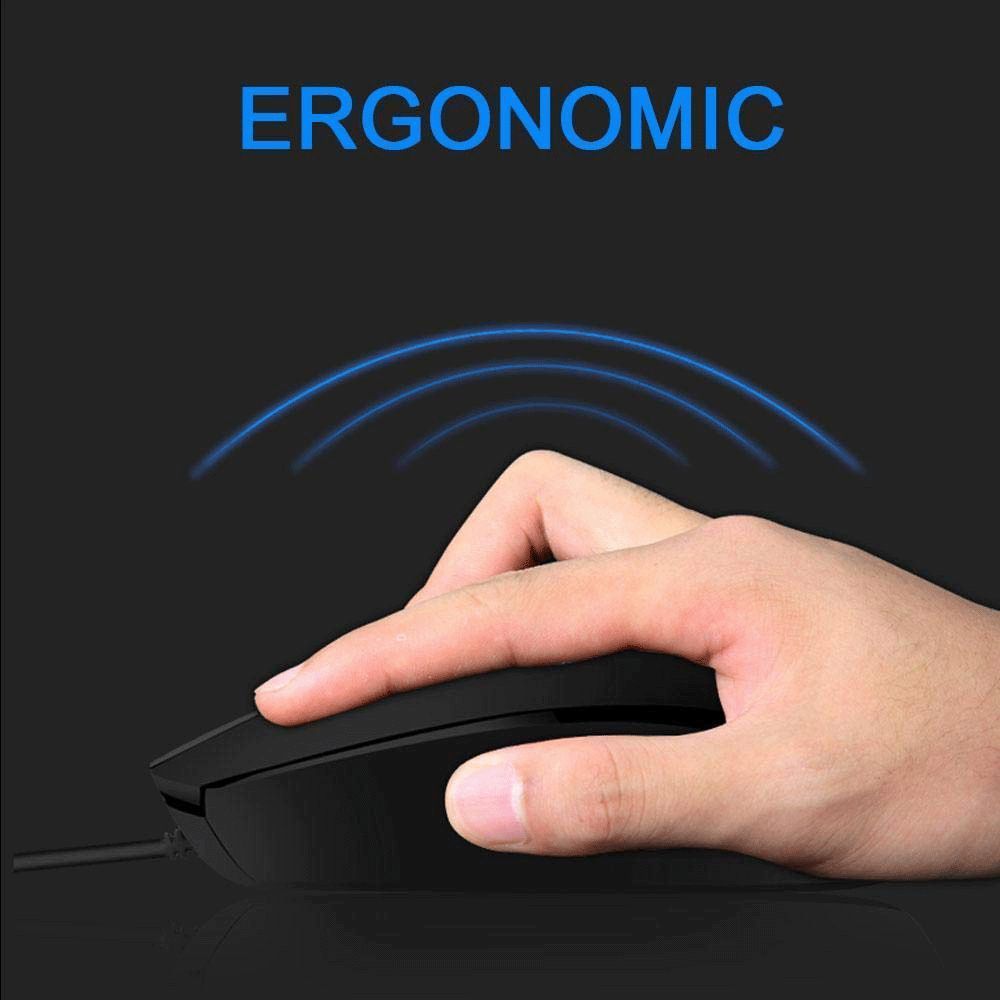 HP M10 Wired Optical Performance Mouse (1000 DPI, Ergonomic Design, Black) HP M10 Wired Optical Performance Mouse (1000 DPI, Ergonomic Design, Black)_5