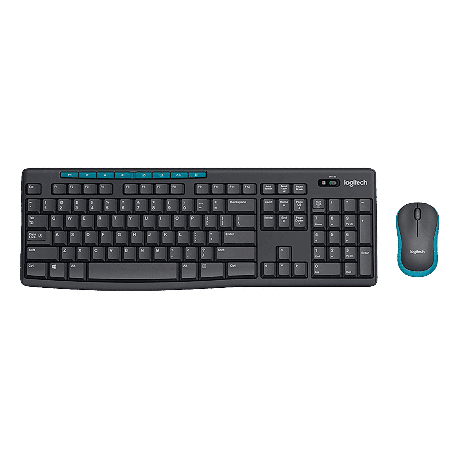 logitech MK275 Wireless Keyboard & Mouse Combo (Spill Resistant, Black)_1