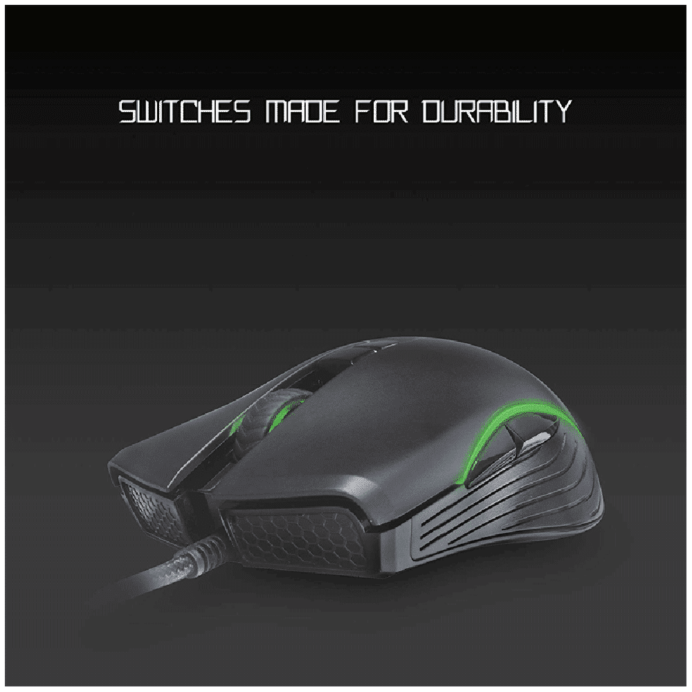 Red Gear A20 Wired Optical Gaming Mouse (4800 DPI, Extra Durable Switches, Black) Red Gear A20 Wired Optical Gaming Mouse (4800 DPI, Extra Durable Switches, Black)_7