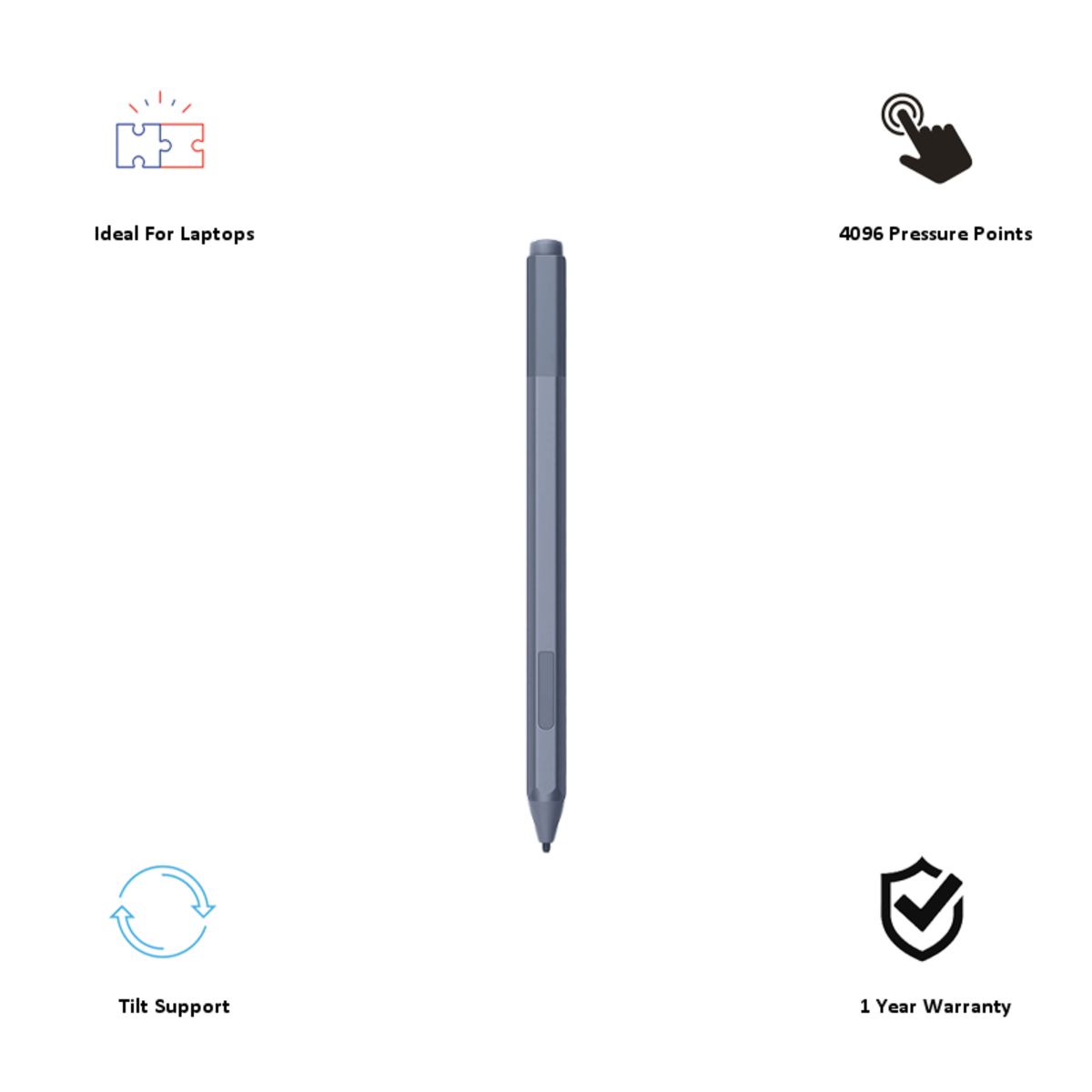 Microsoft Surface Pen For Laptop (Tilt Support, EYU-00053, Ice Blue) Microsoft Surface Pen For Laptop (Tilt Support, EYU-00053, Ice Blue)_3