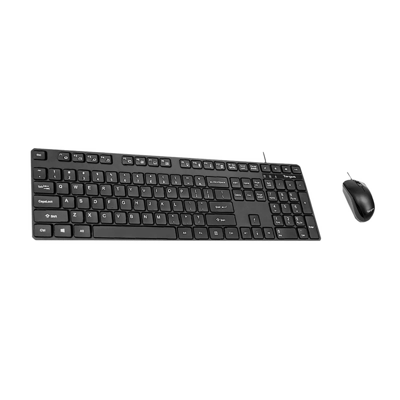 Targus KM600 Wired Keyboard & Mouse Combo (108 Keys, 1600 DPI, Plug & Play, Black)_1