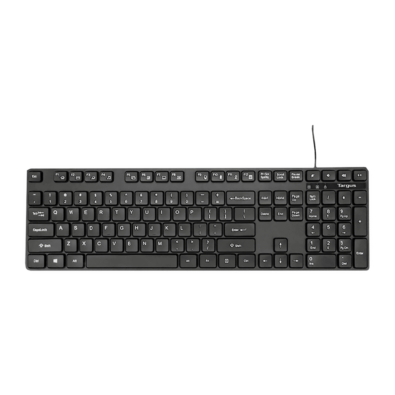 Targus KM600 Wired Keyboard & Mouse Combo (108 Keys, 1600 DPI, Plug & Play, Black)_2