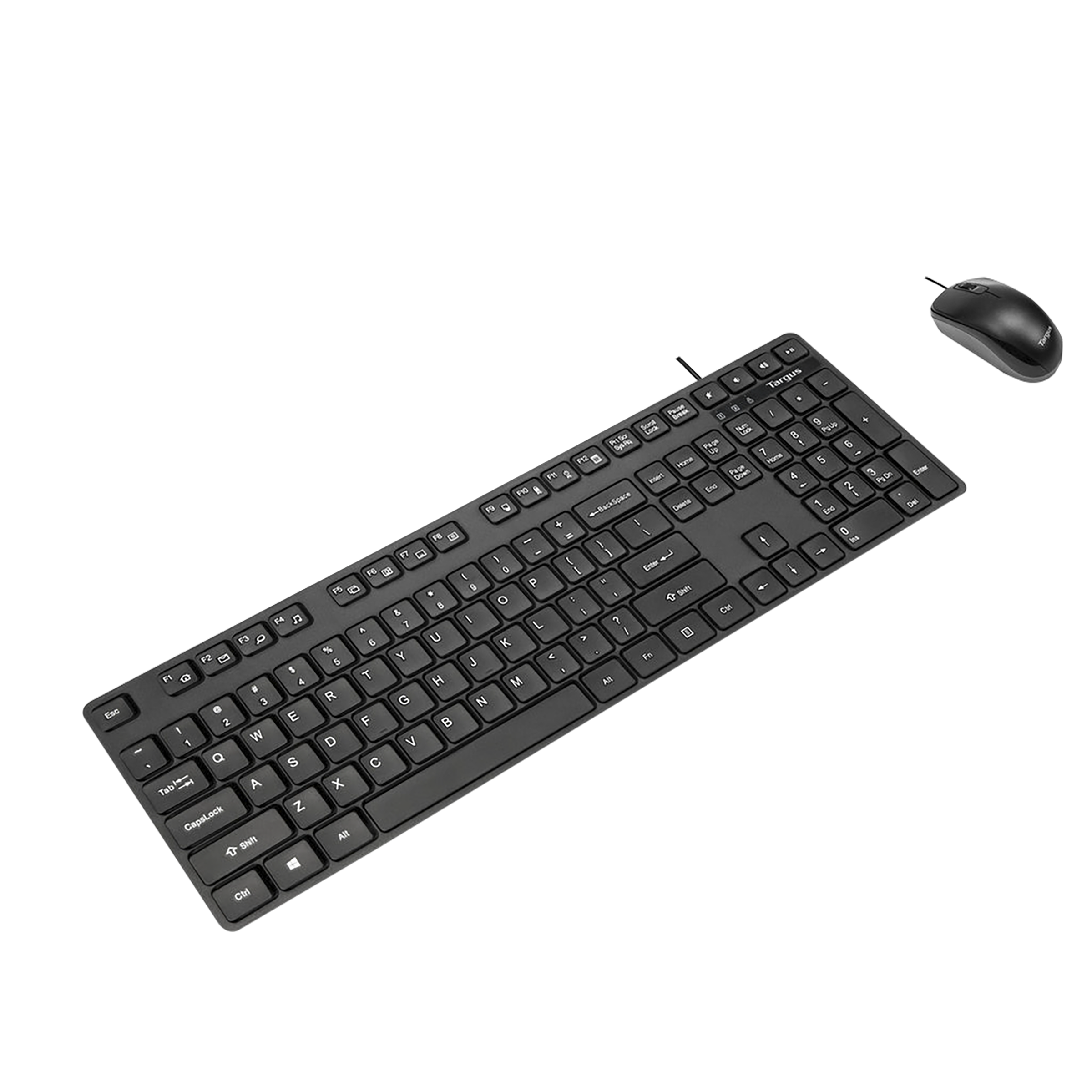 Targus KM600 Wired Keyboard & Mouse Combo (108 Keys, 1600 DPI, Plug & Play, Black)_3