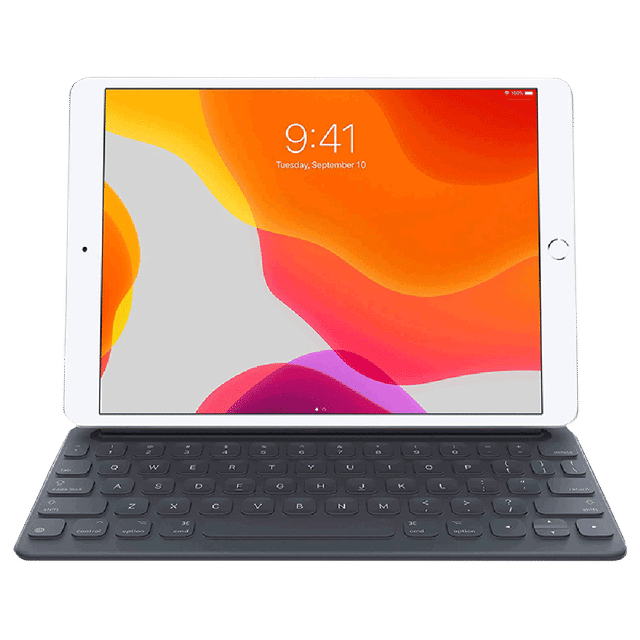 Apple Bluetooth Smart Keyboard for iPad Pro 10.5 Inch, iPad (7th, 8th & 9th Gen) & iPad Air (3rd Gen) (Smart Connector, Black)