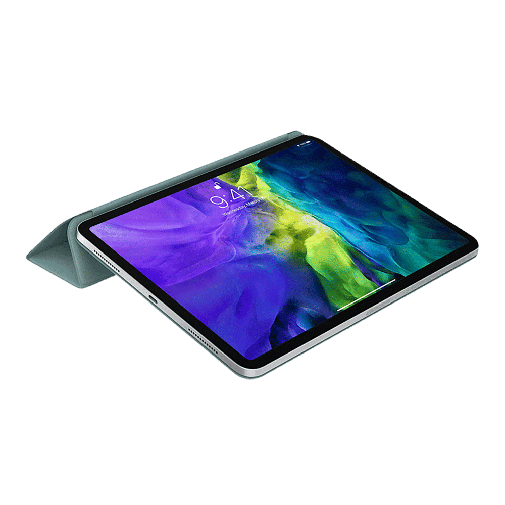 Apple Smart Polyurethane Folio Case for Apple iPad Pro 11 Inch (1st & 2nd Gen) (Automatically Wakes, Cactus) Apple Smart Polyurethane Folio Case for Apple iPad Pro 11 Inch (1st & 2nd Gen) (Automatically Wakes, Cactus)_2