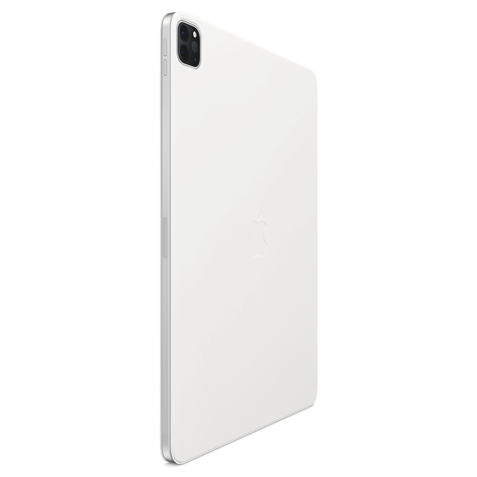 Apple Polyurethan Smart Folio Cover for Apple iPad Pro 12.9 Inch (3rd & 4th Gen) (Front & Back Protection, White)_4