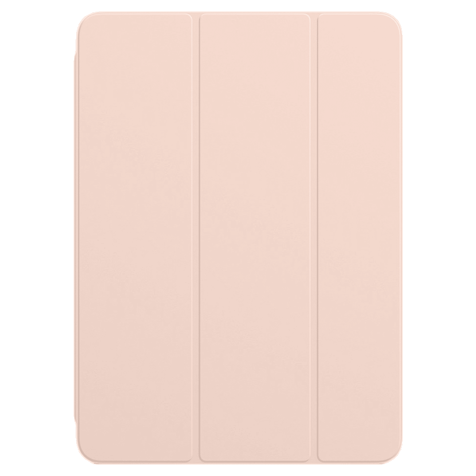 Apple Polyurethan Smart Folio Cover for Apple iPad Pro 12.9 Inch (3rd & 4th Gen) (Front & Back Protection, Pink Sand)_1