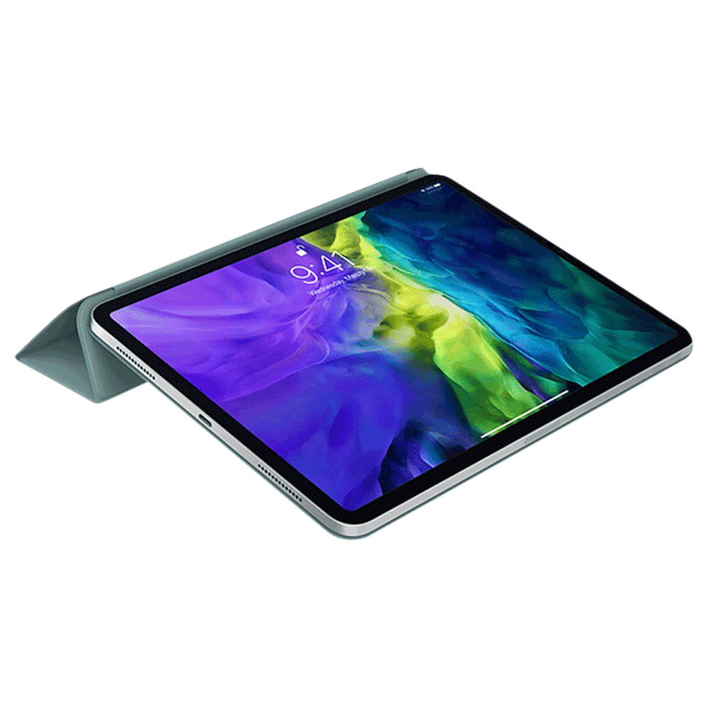 Apple Smart Polyurethane Folio Cover for Apple iPad Pro 12.9 Inch (3rd & 4th Gen) (Automatically Wakes, Cactus) Apple Smart Polyurethane Folio Cover for Apple iPad Pro 12.9 Inch (3rd & 4th Gen) (Automatically Wakes, Cactus)_2