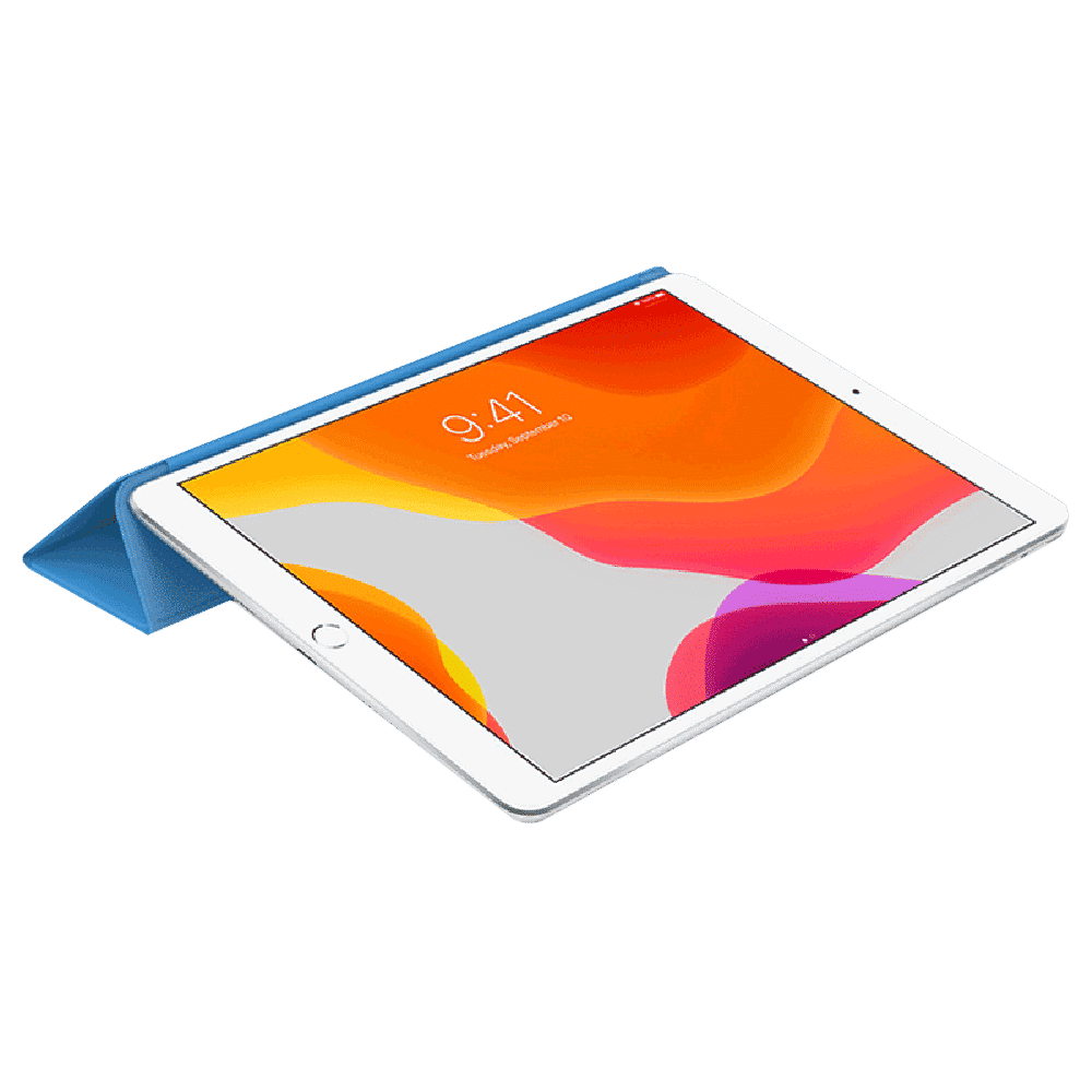 Apple Smart Polyurethane Flip Cover for Apple iPad (9th, 8th & 7th Gen) 10.5 Inch, iPad Air (3rd Gen) 10.5 Inch (Automatically Wakes, Surf Blue)_3