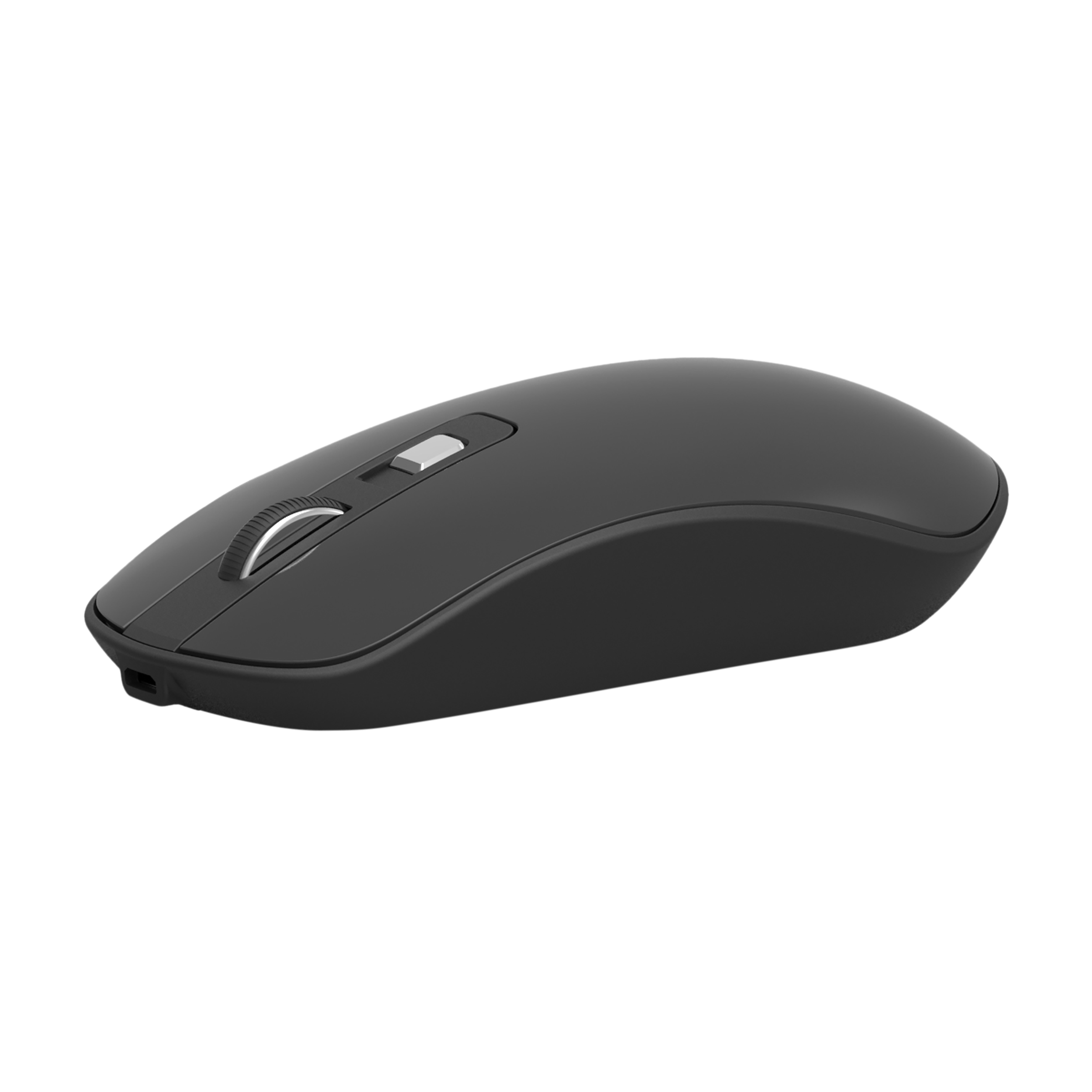 Croma XM5109 Rechargeable Wireless Optical Mouse (1600 DPI Adjustable, Ergonomic Design, Black)_4