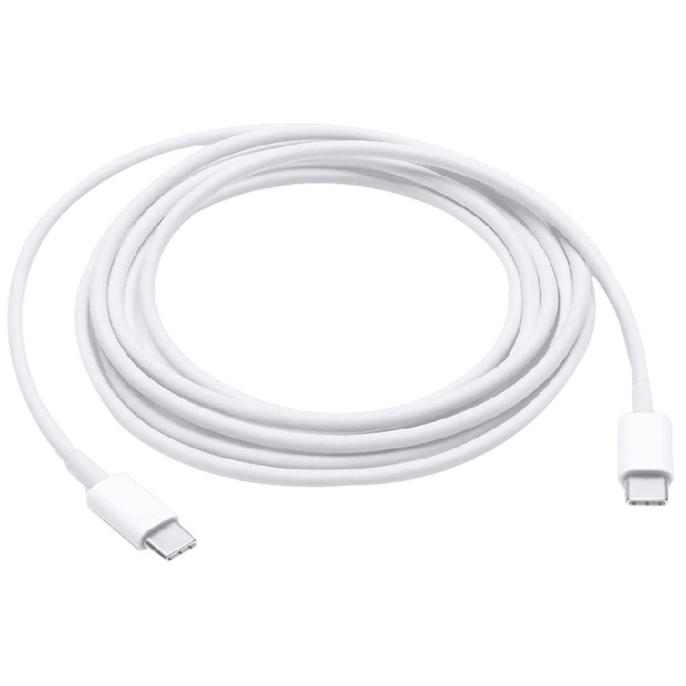 Apple USB 3.0 Type C to USB 3.0 Type C Charging Cable (480 Mbps Data Transfer Rate, White)_2