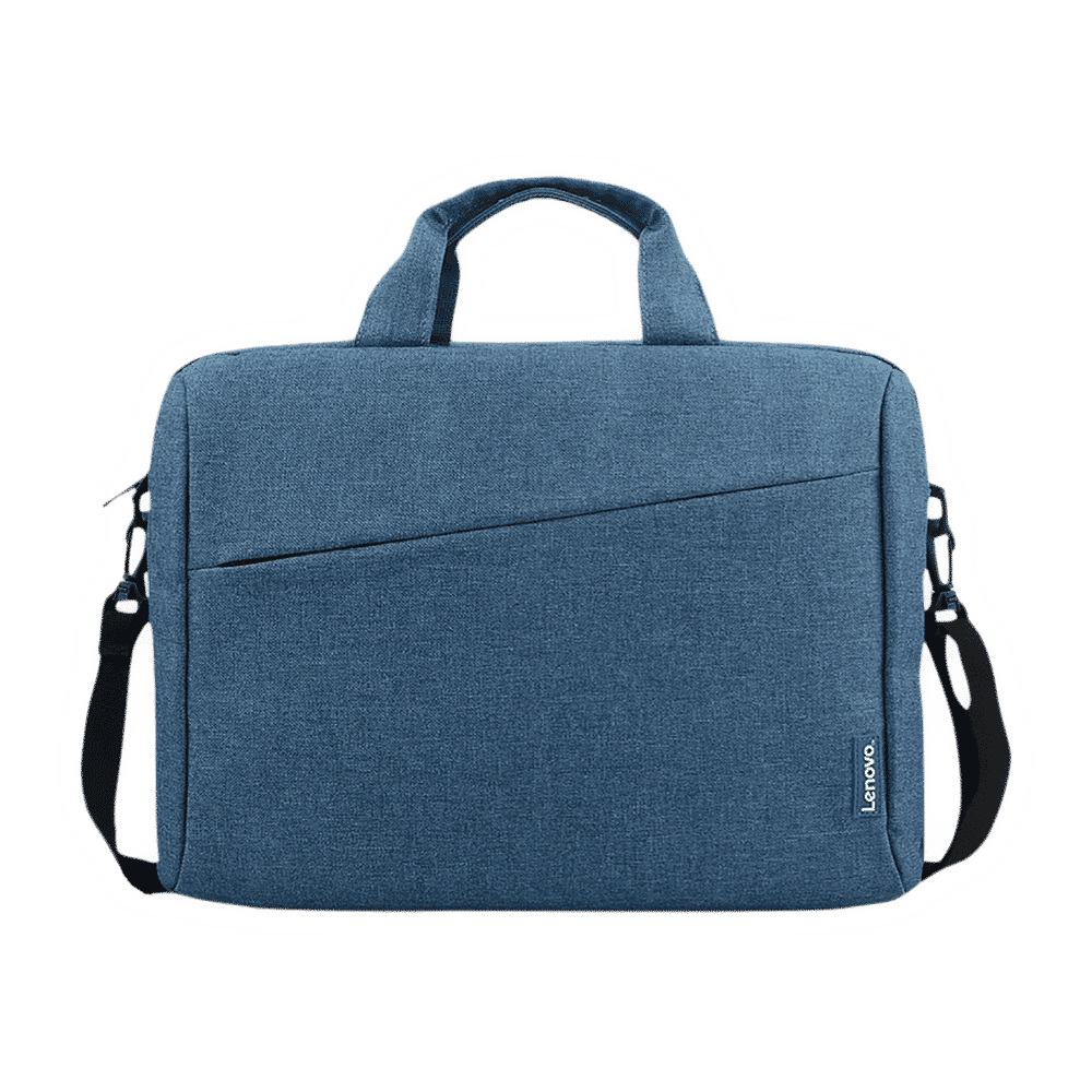 Lenovo Toploader T210 Polyester Laptop Sling Bag for 15.6 Inch Laptop (Water Repellent, Blue)_1