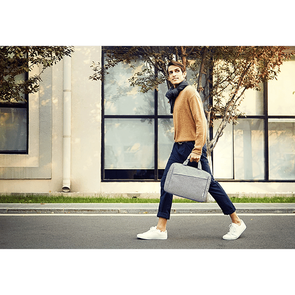 Lenovo Toploader T210 Polyester Laptop Sling Bag for 15.6 Inch Laptop (Water Repellent, Grey)_5