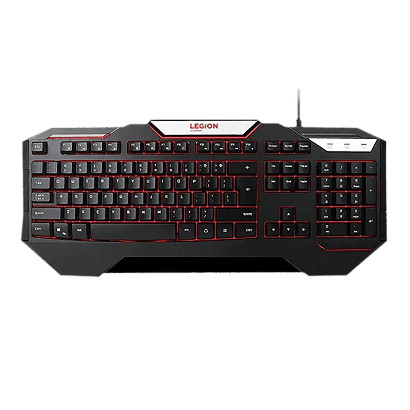 Lenovo Legion Wired Backlit Gaming Keyboard (K200, Black)_1