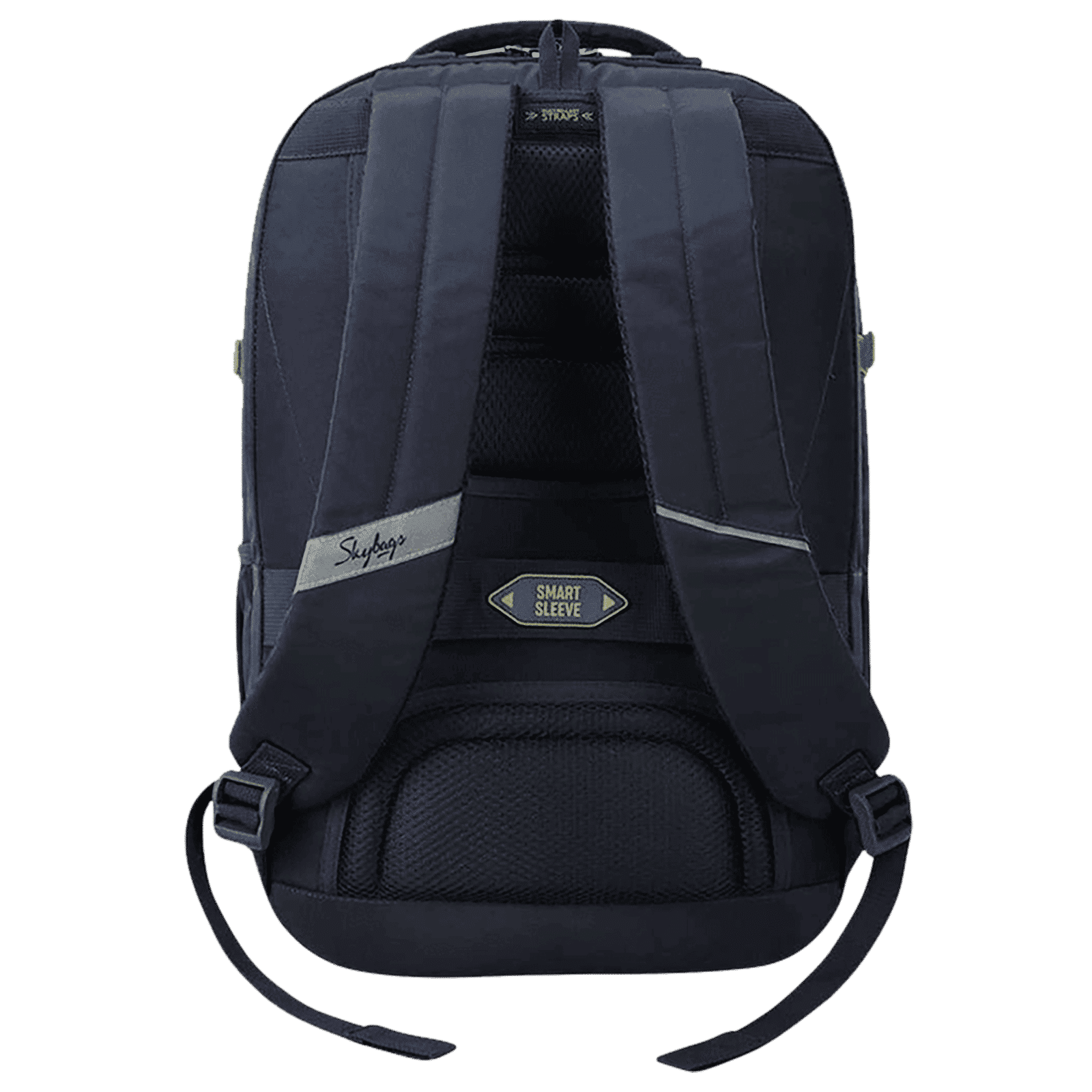 Skybags Intern 1 Polyester Laptop Backpack for 17 Inch Laptop (30 L, With Rain Cover, Blue)_4