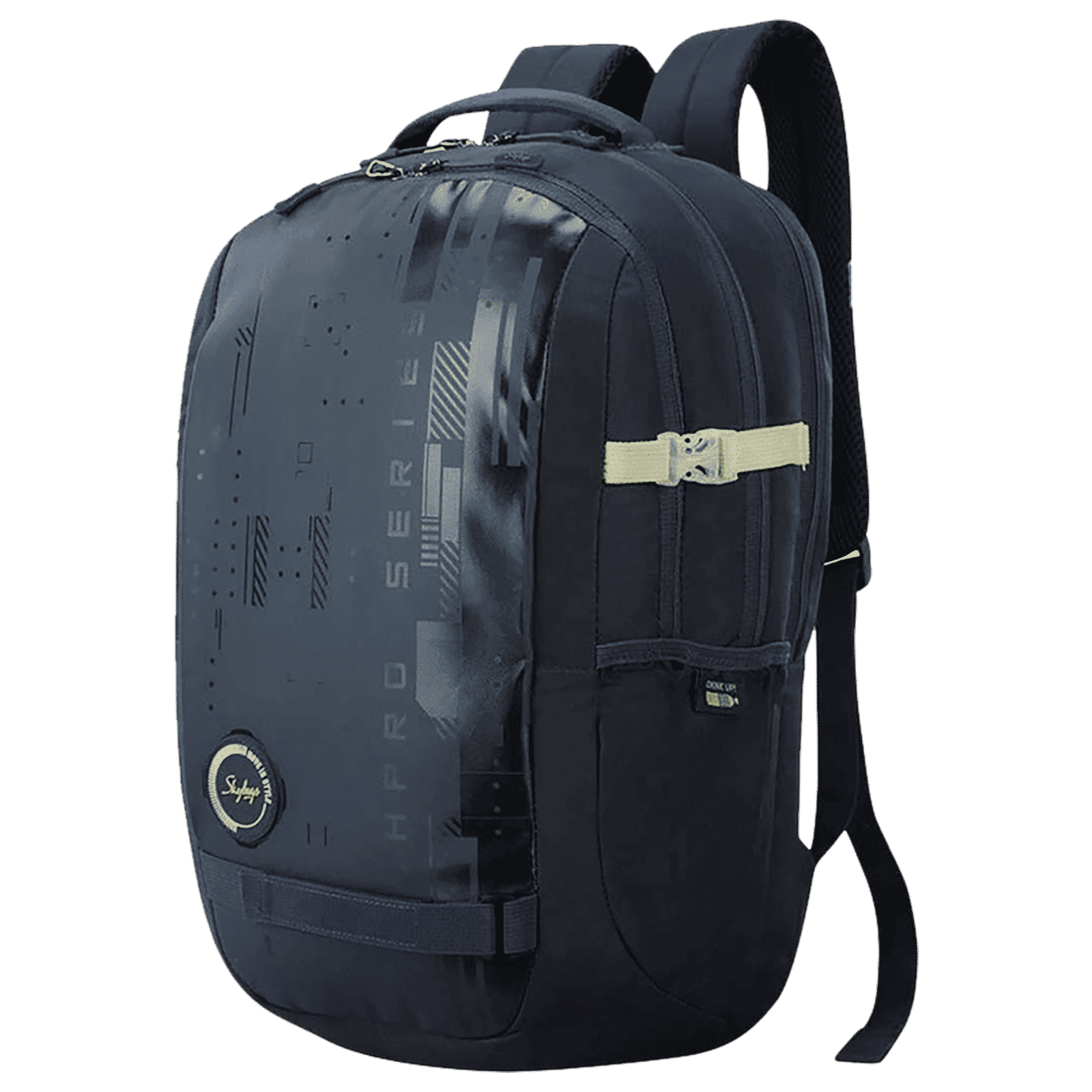 Skybags Intern 1 Polyester Laptop Backpack for 17 Inch Laptop (30 L, With Rain Cover, Blue)_6