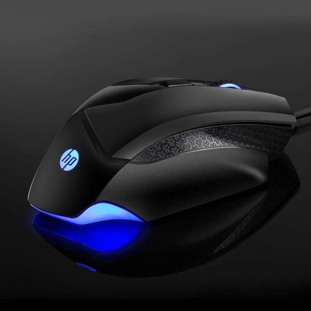 HP G200 Wired Optical Gaming Mouse with Customizable Buttons (4000 DPI, Ergonomic Design, Black)_9